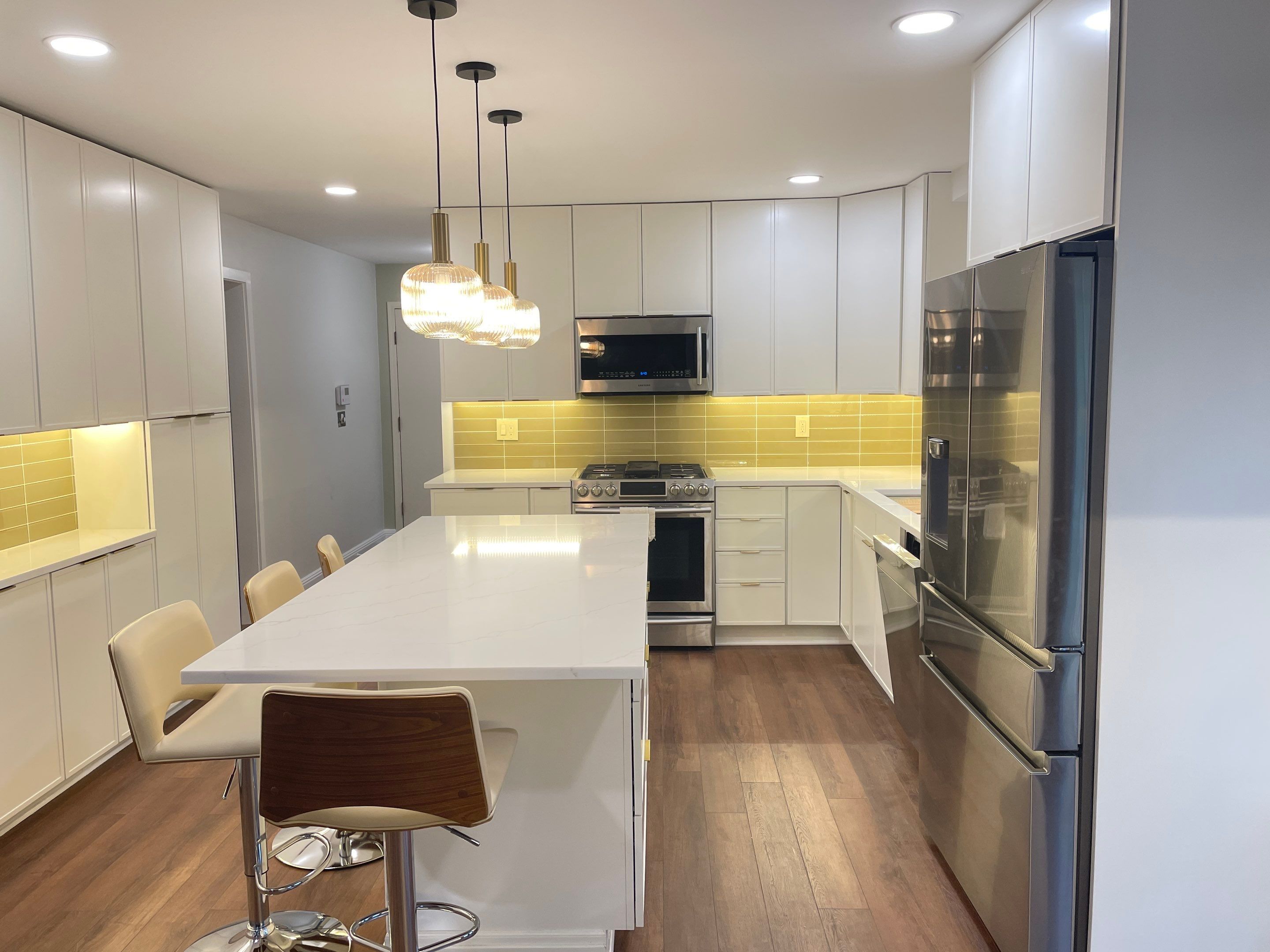 Kitchen Remodel using Cabinets by Home Concepts Construction