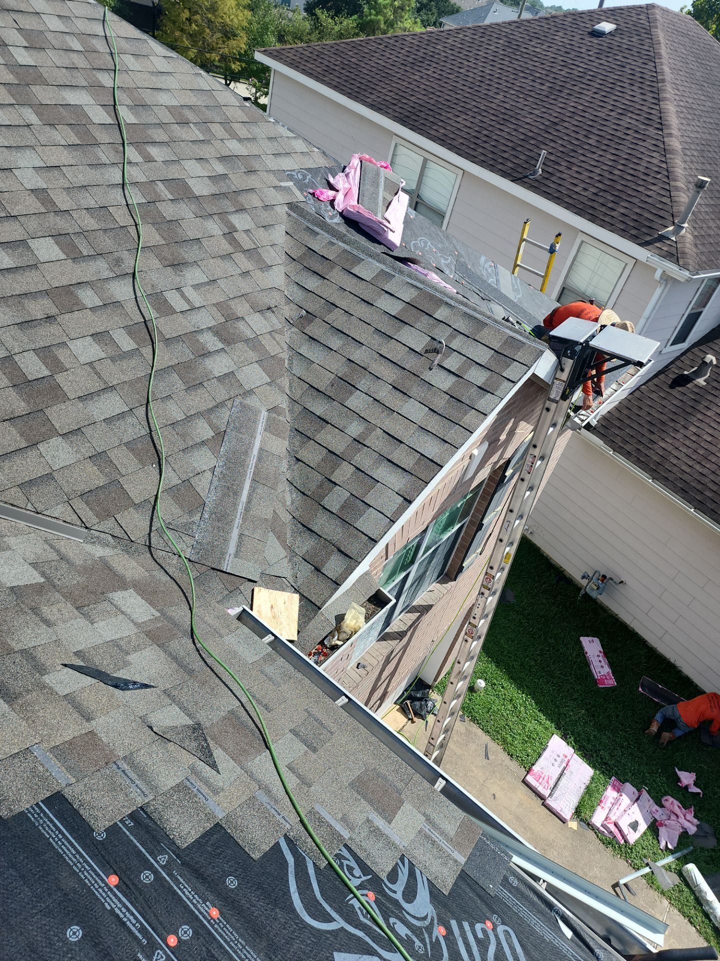 Residential Roofing Repair using Owen's Corning Duration (Lifetime) Shingles by Roof Repair Company