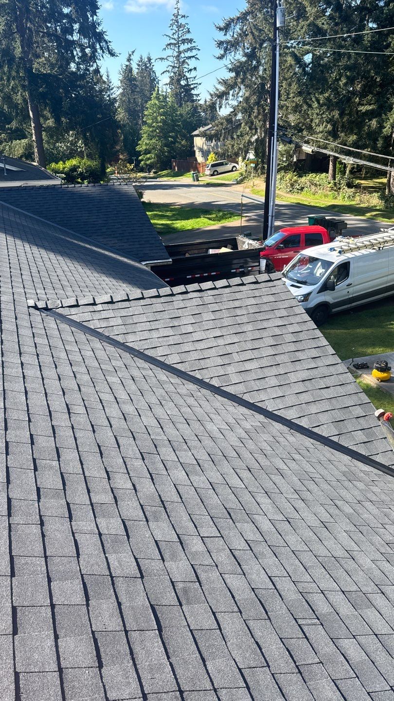 Residential Roofing Installation using GAF UHDZ Shingles by Roofing Formula LLC