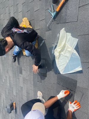 Residential Roofing Repair using Owen's Corning Duration (Lifetime) Shingles
