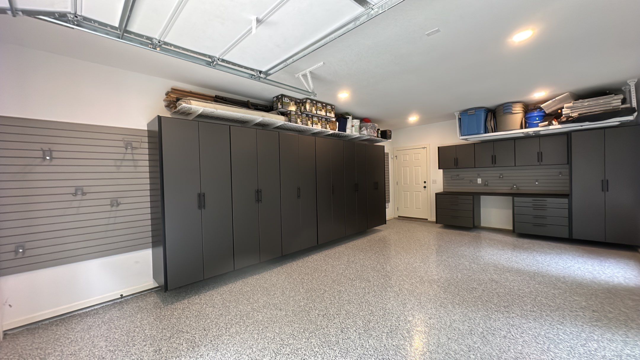 Will W. got his dream garage with a Banner Garage Floor and Cabinets by Banner Garage