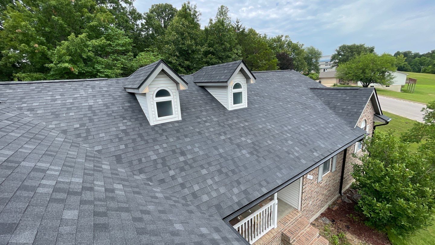 Residential Roof + Gutters & Downspouts & Gutter Guards Install  by Titan Commercial & Residential Roofing 