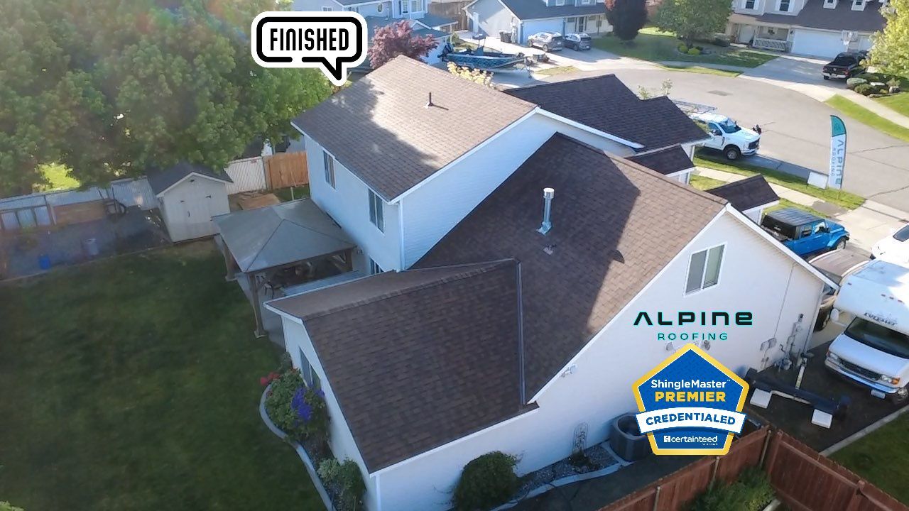 Residential Roof Replacement and Architectural Shingle Installation on Chelan Ct Pasco, WA by Alpine Roofing