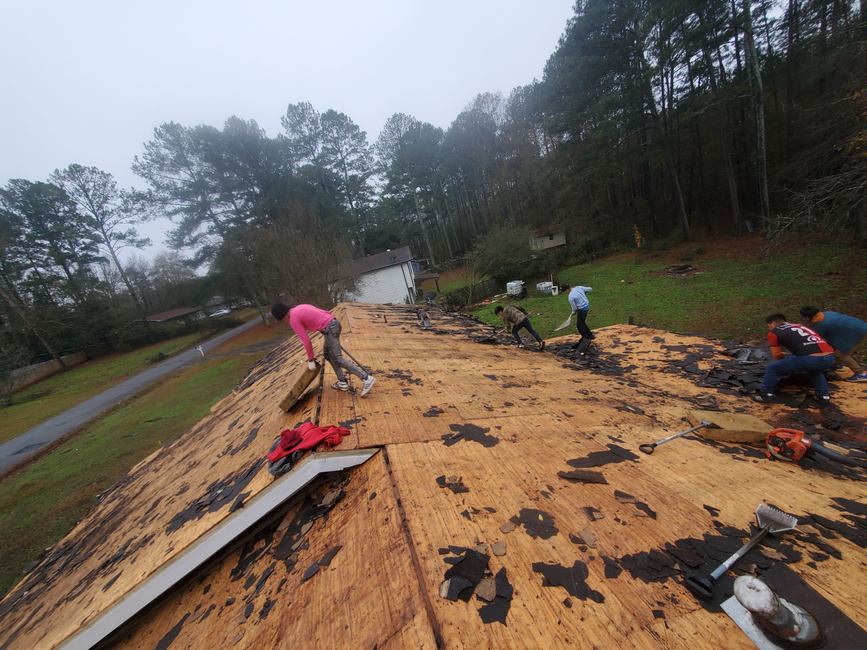 Residential Roofing Installation using Owens Corning by Inspector Roofing and Restoration