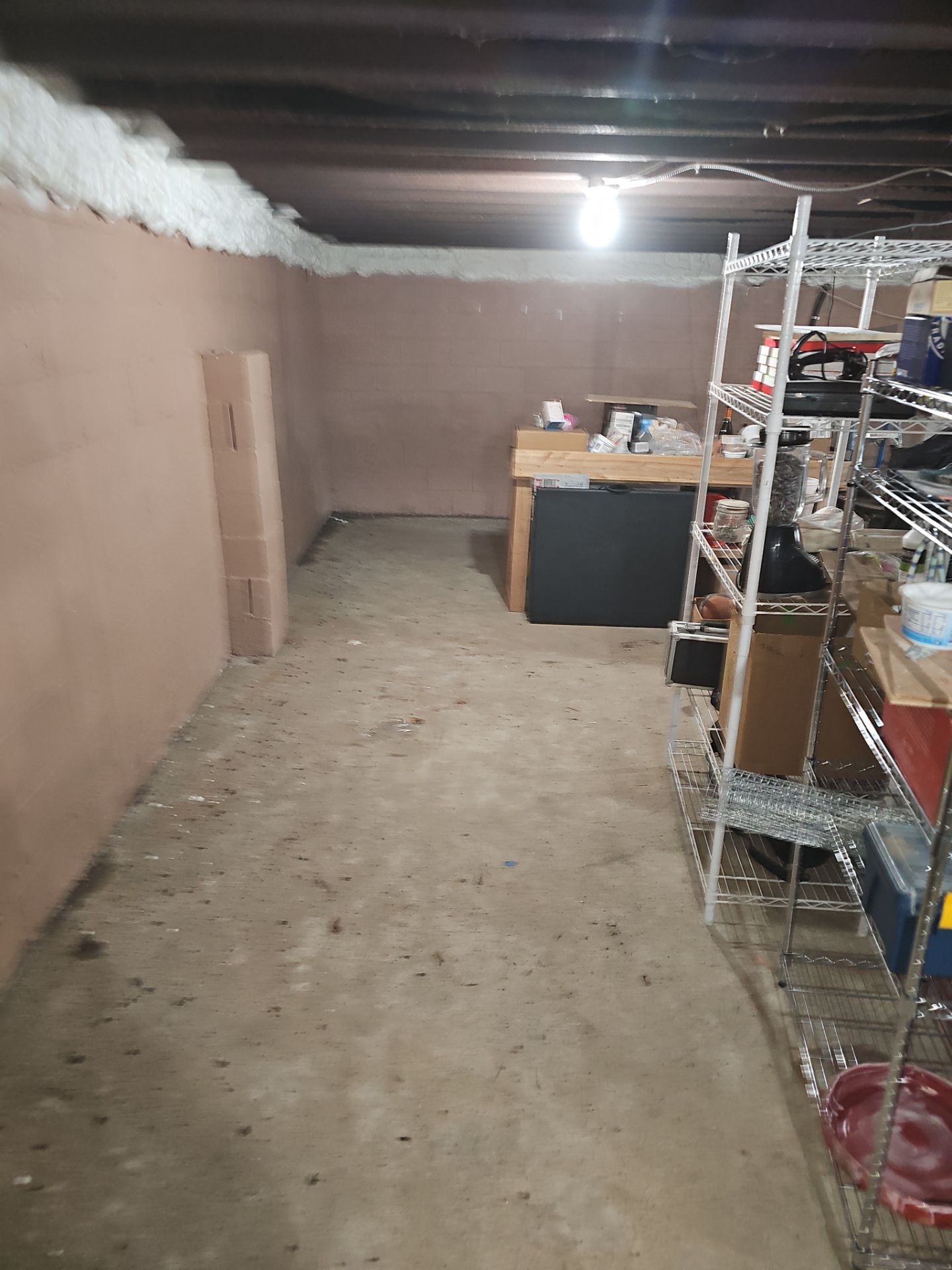Attic Insulation using open cell spray foam by NYS Foam & Energy