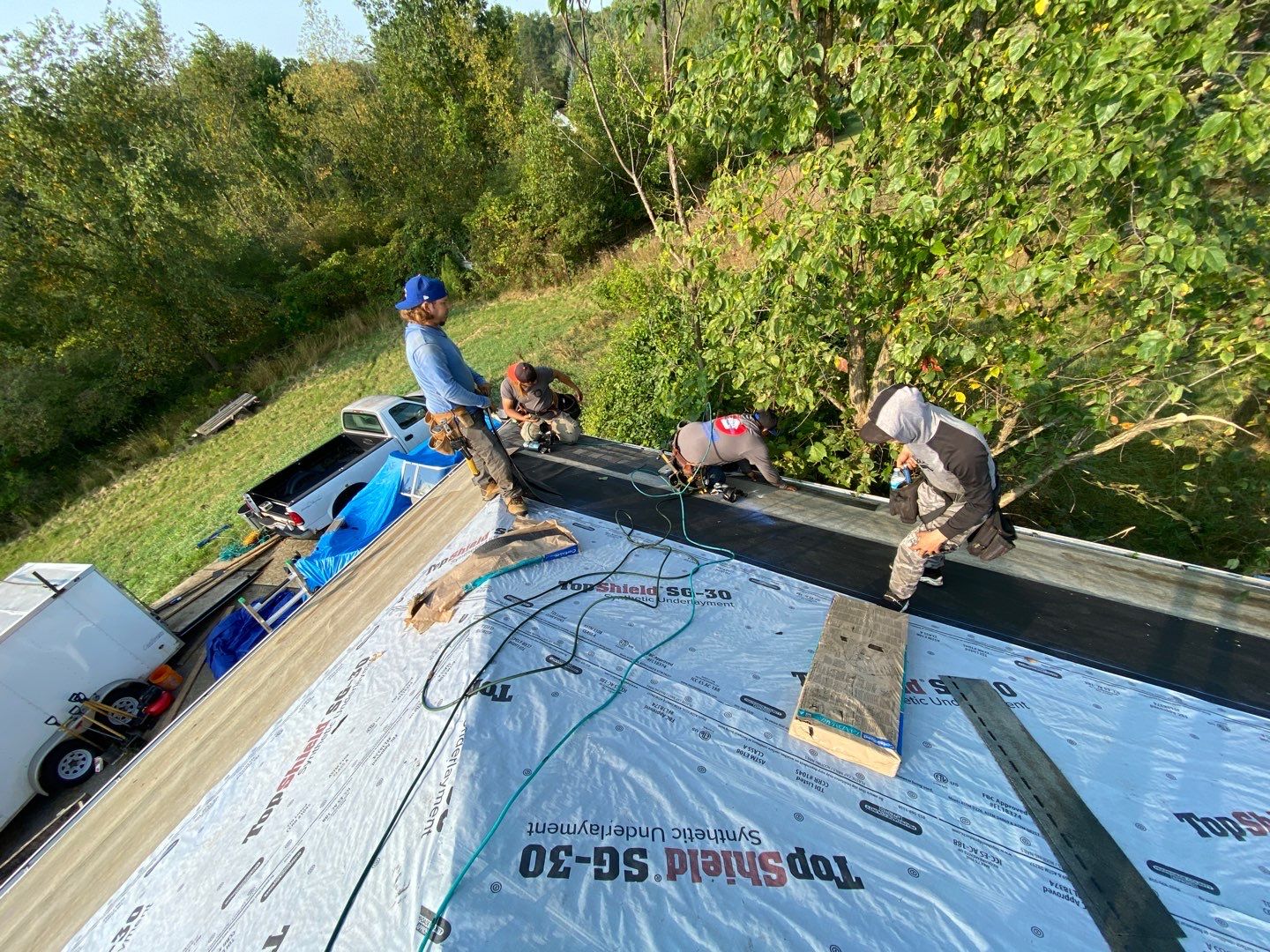 Roof Replacement using CertainTeed Landmark by 180 Contractors