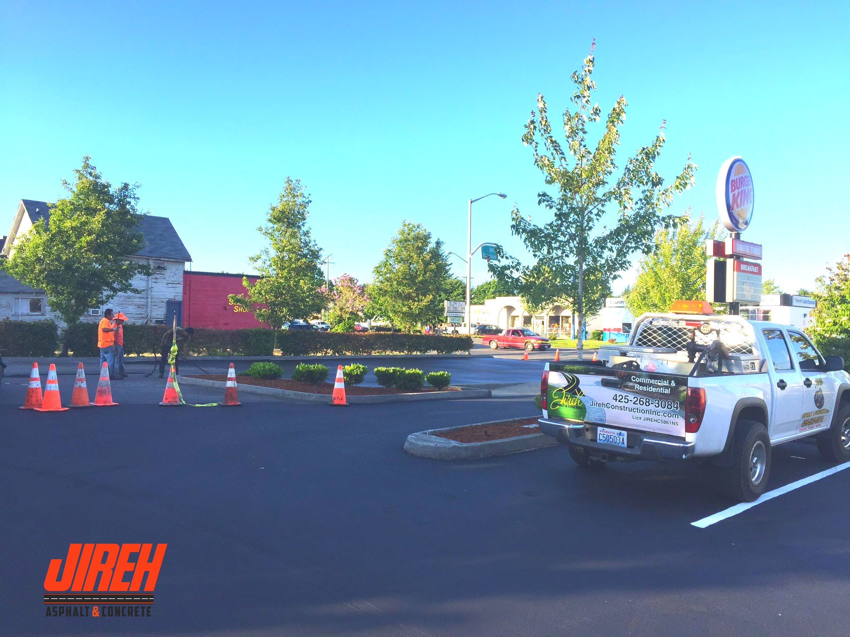 Burger King Everett  by Jireh Asphalt & Concrete Inc 