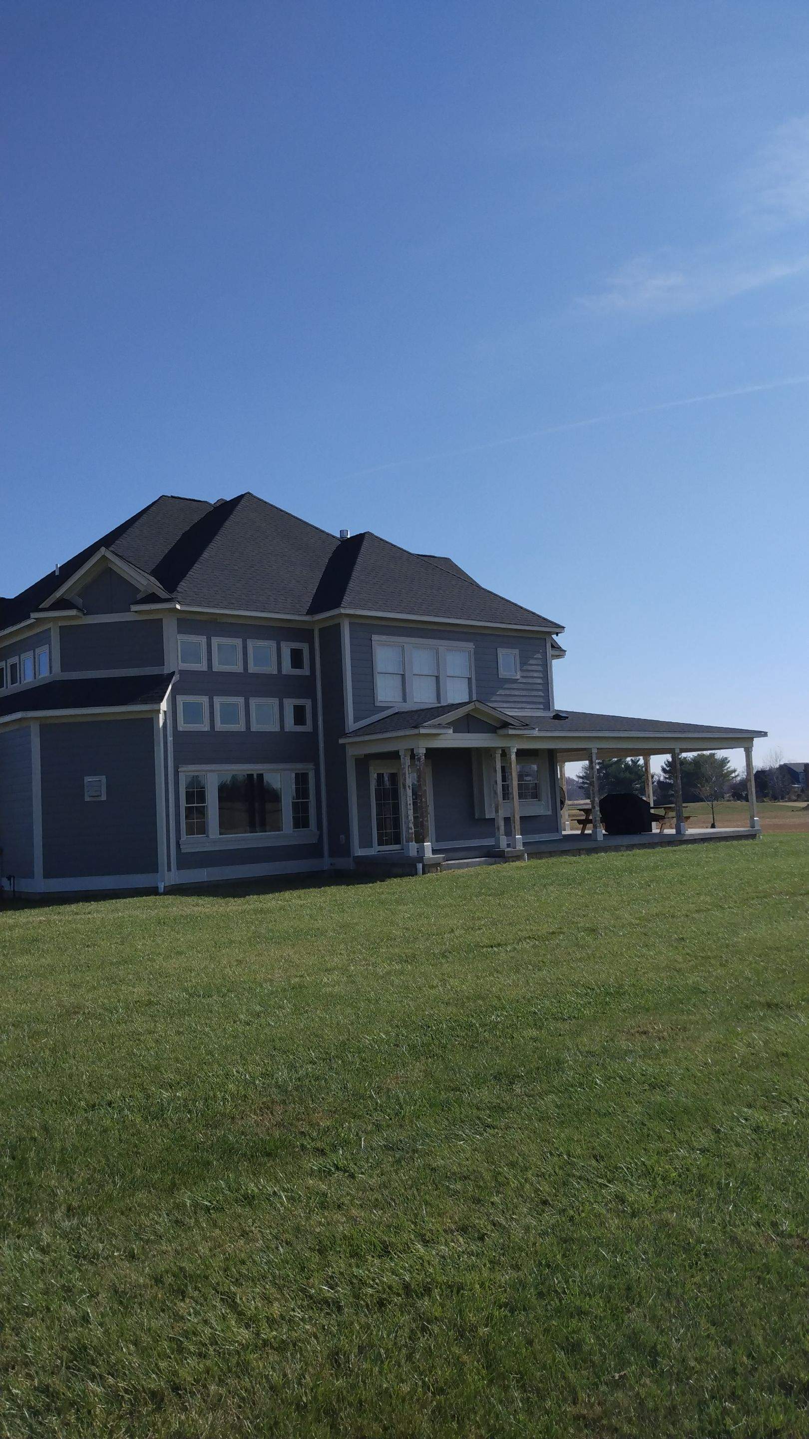 Project in Whiteland by Moss Roofing