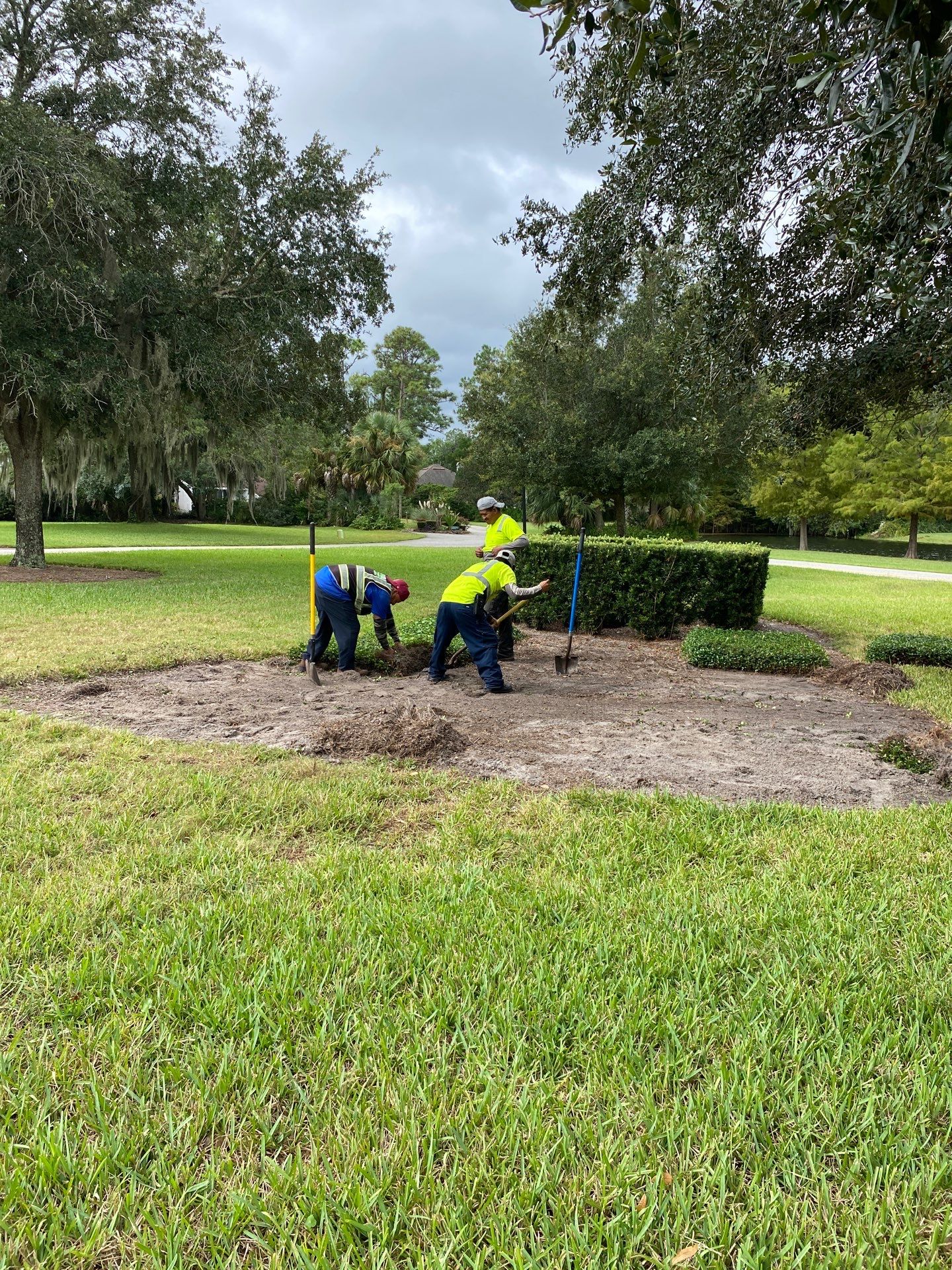Deerwood Community | Island Landscape Replacement by ProGreen Services