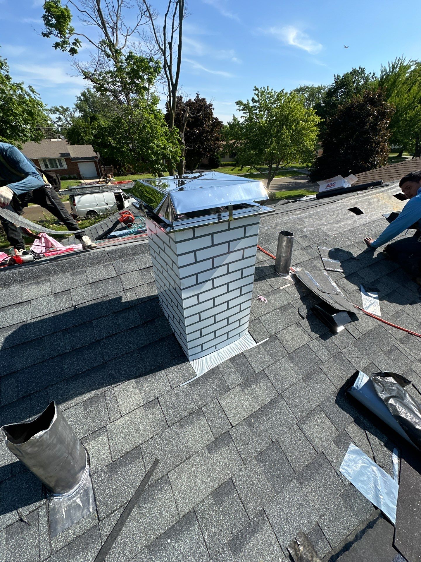 Residential Roofing Installation using Owens Corning  by Perfect Exteriors Inc. 