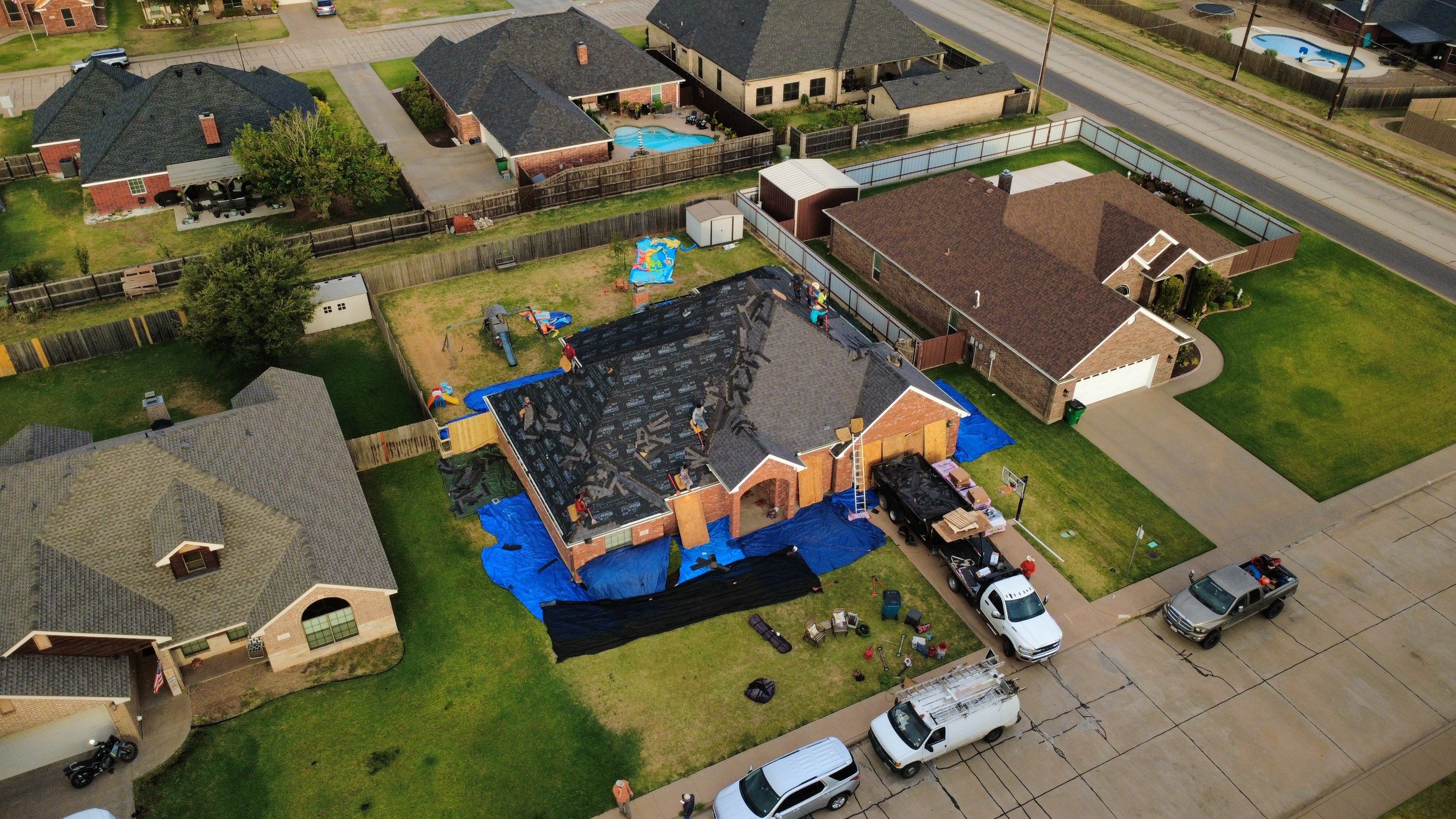 Owens Corning Duration Storm Class 4 Roof Replacement in Burkburnett, Texas by Shearman Roofing & Construction