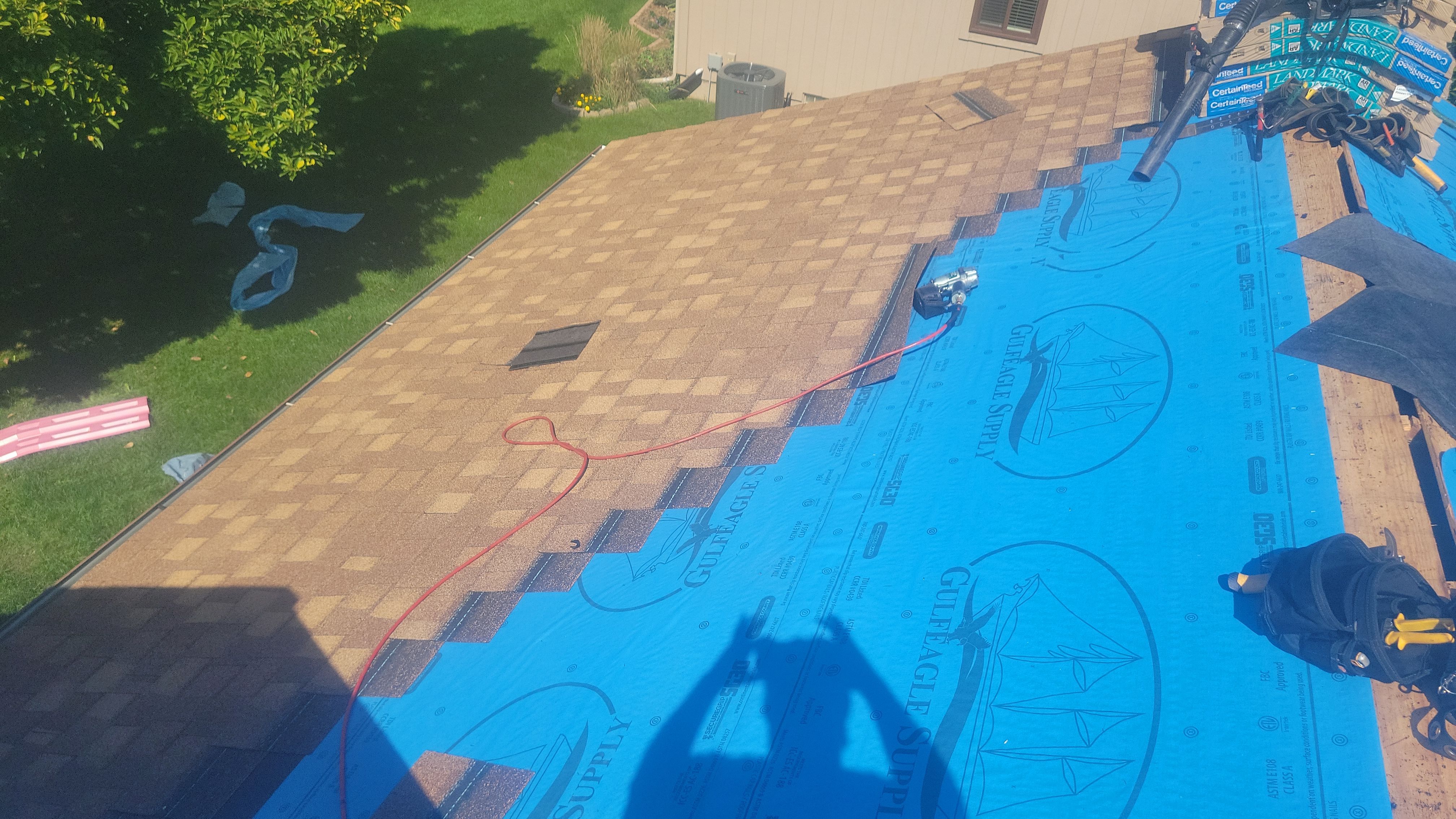 Roof Replacement using CertainTeed Landmark by 180 Contractors