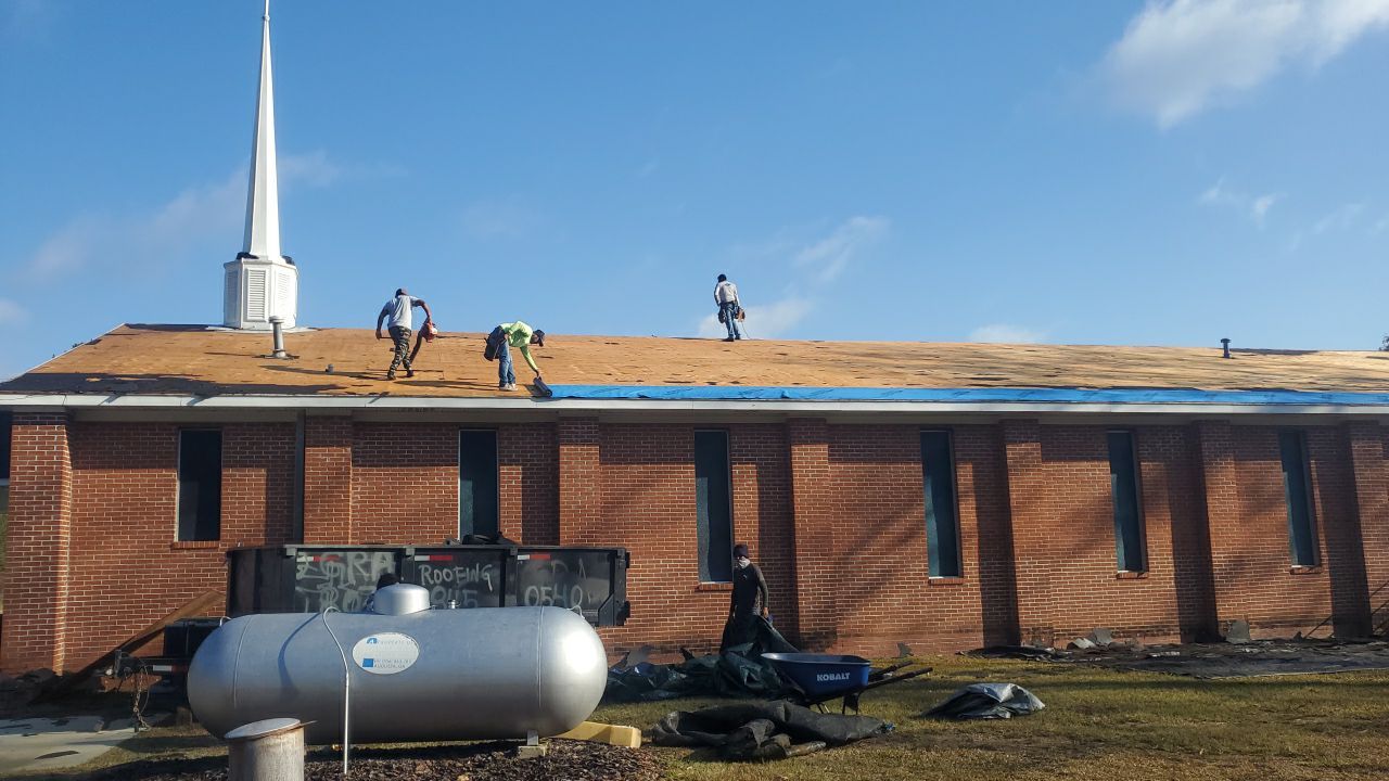 Church Roof Replacement using Owens Corning by Inspector Roofing and Restoration