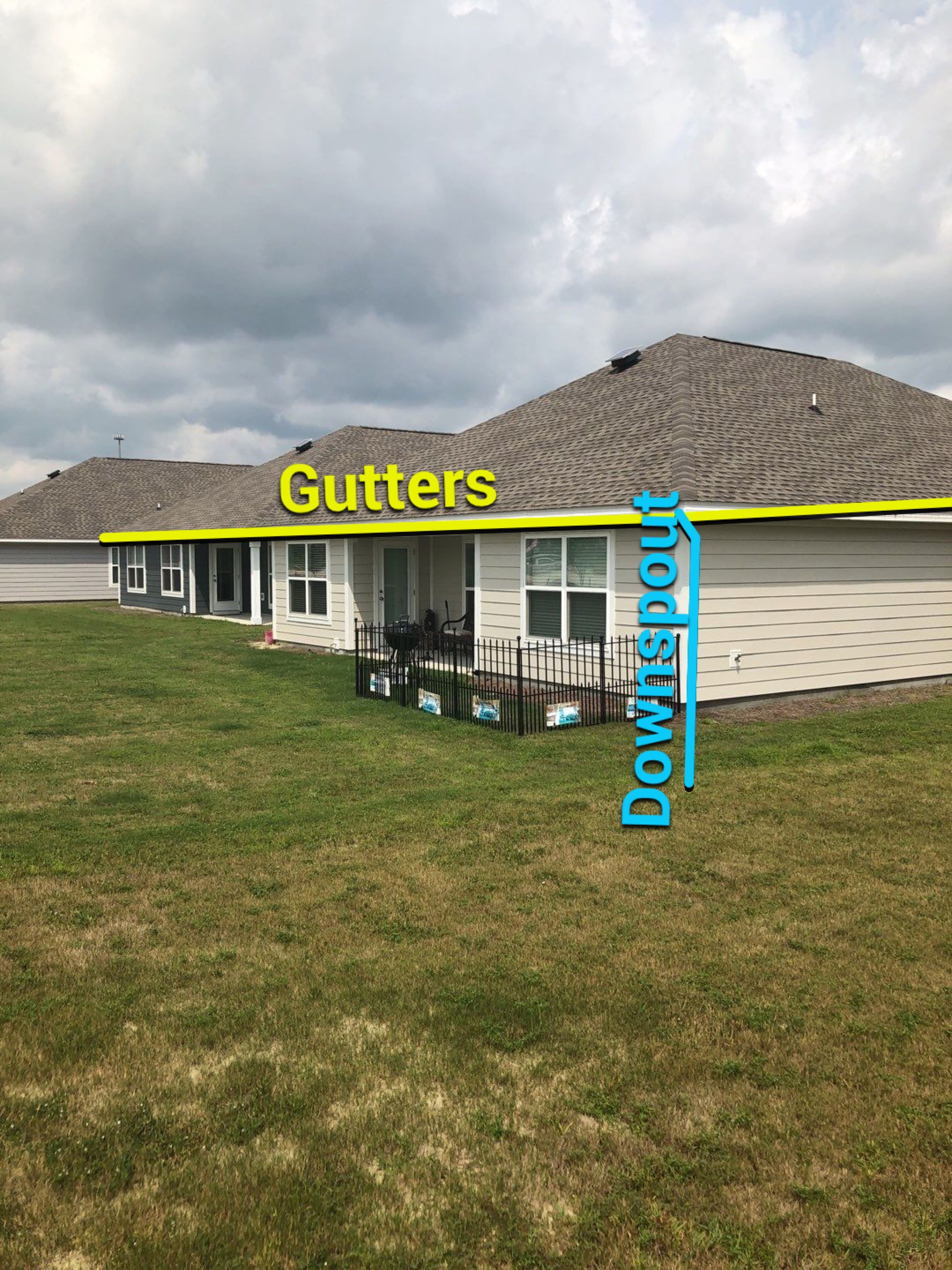 Seamless Gutter Installation using K-Style Gutters by Gutter Professors