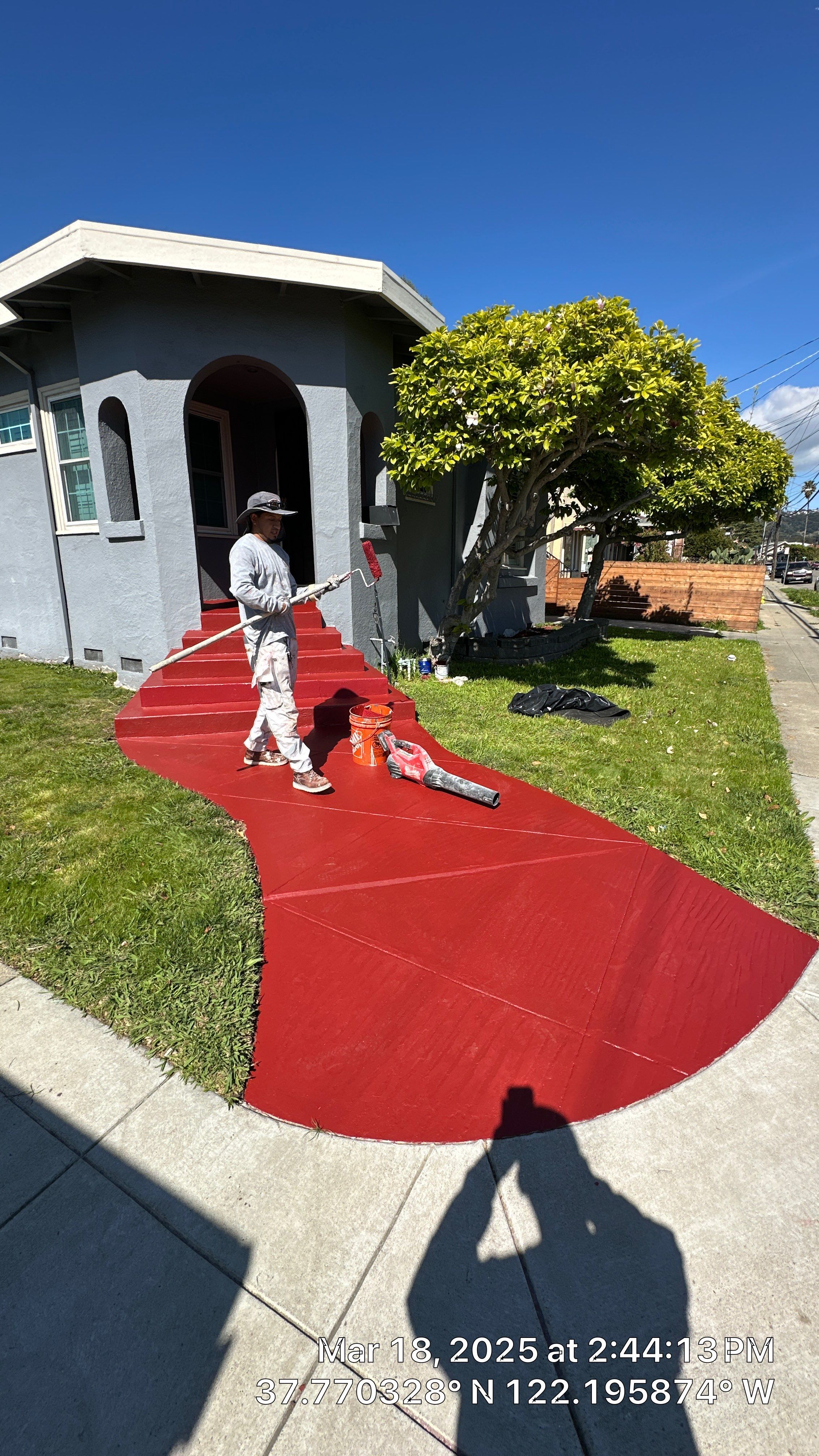 Project in Oakland by Herrera’s Bay Area Painting inc.
