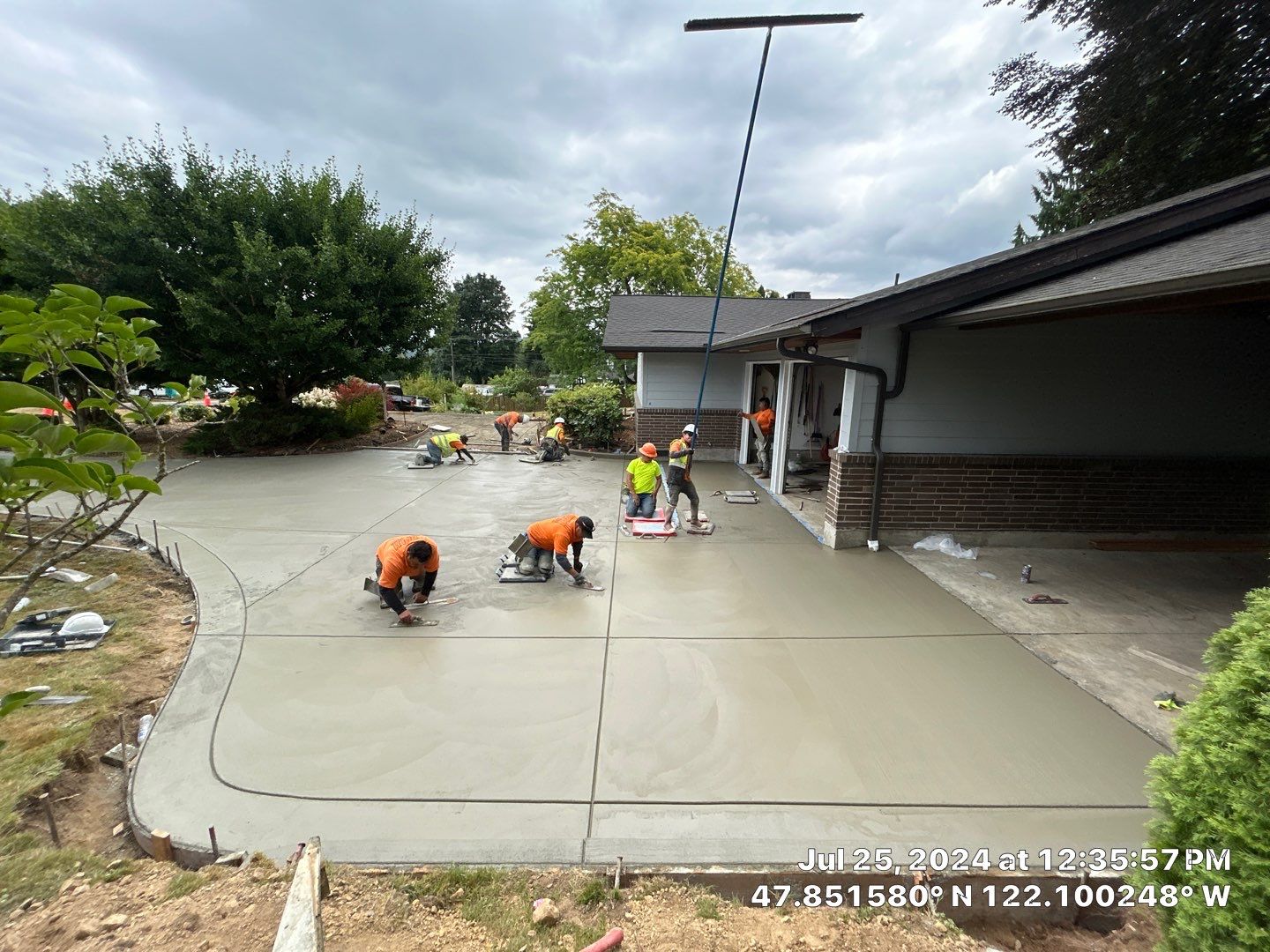 Rodd | Concrete Driveway Extentension by Jireh Asphalt & Concrete Inc 