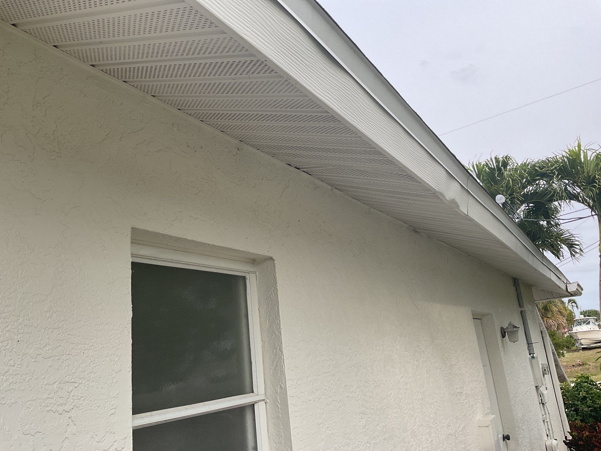 Soffit and Fascia Installation in Cape Coral FL by Gutter Professors