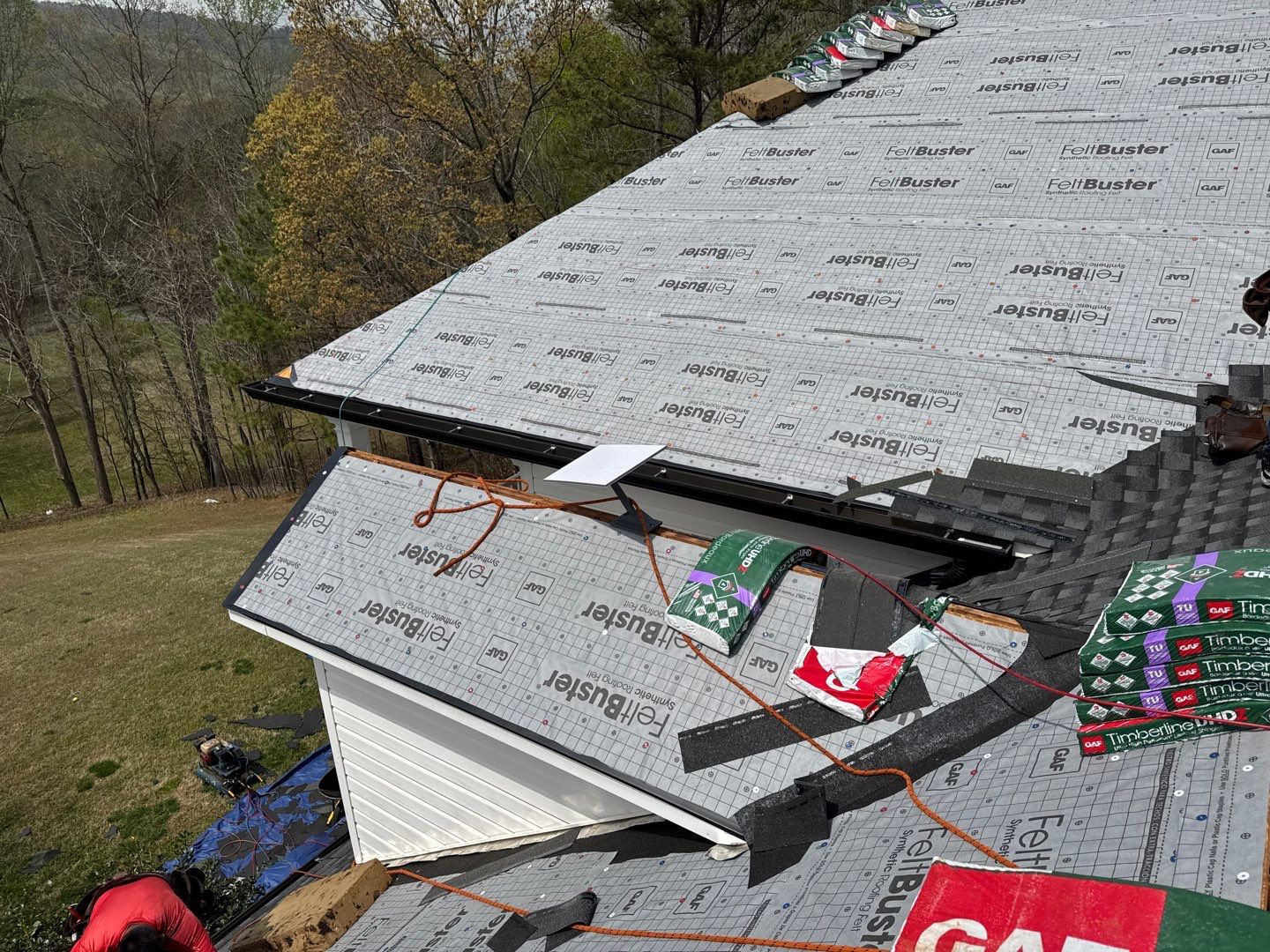 Project in Rocky Face by Aultman Roofing