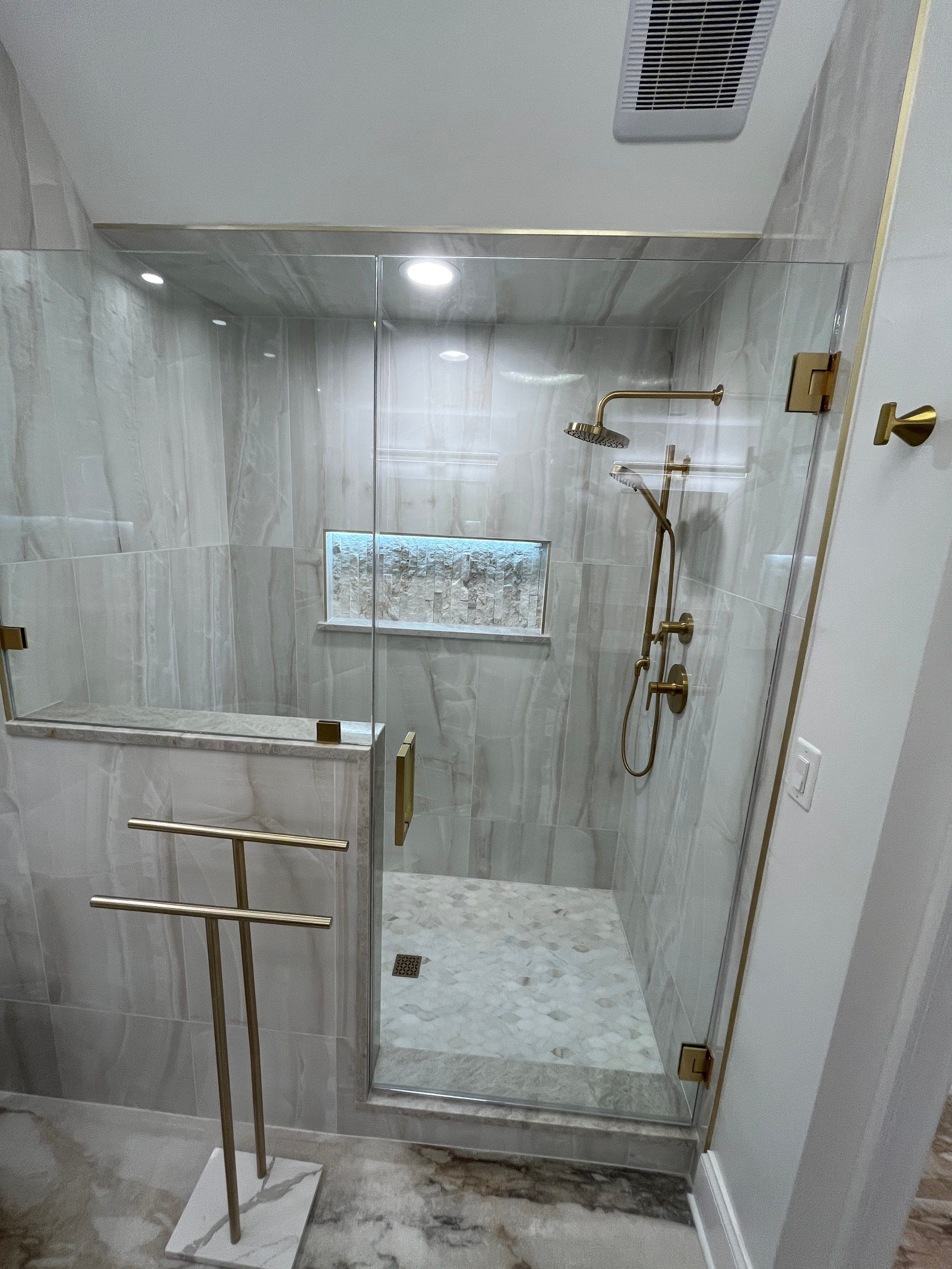 Incredible Master Bath and Closet by Snap Home Solutions