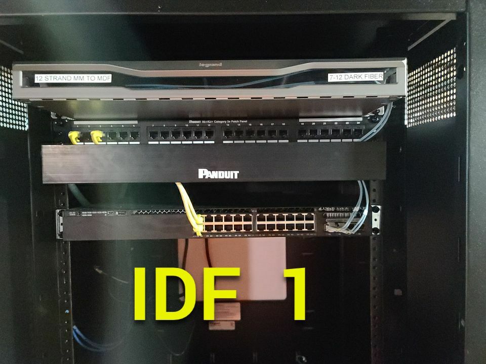 Structure Cable Installation using Cat 6 Cabling & Fiber  by Firmament Solutions