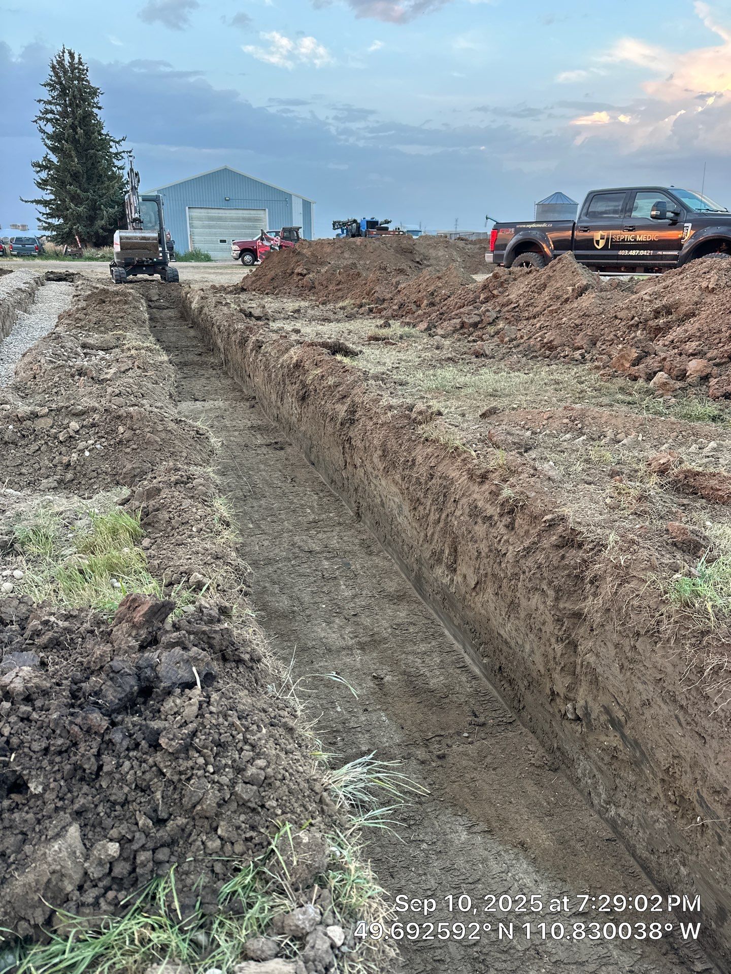 Septic System Replacement with Enhanced Technology in County of 40 Mile No. 8 by Septic Medic Inc.