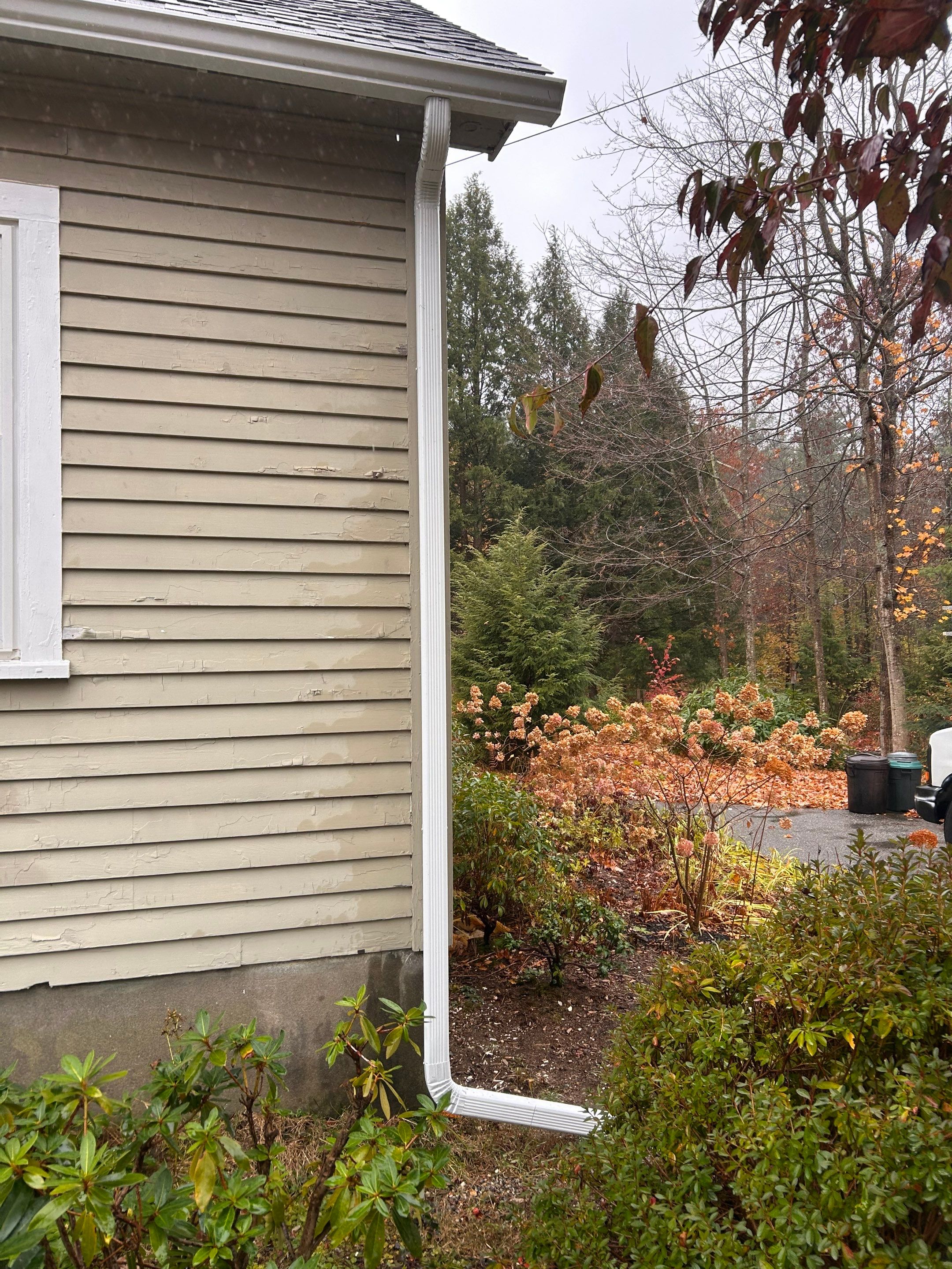 Groton Gutter Replacement - Front & Back Main Home by Mighty Dog Roofing of Greater Middlesex County