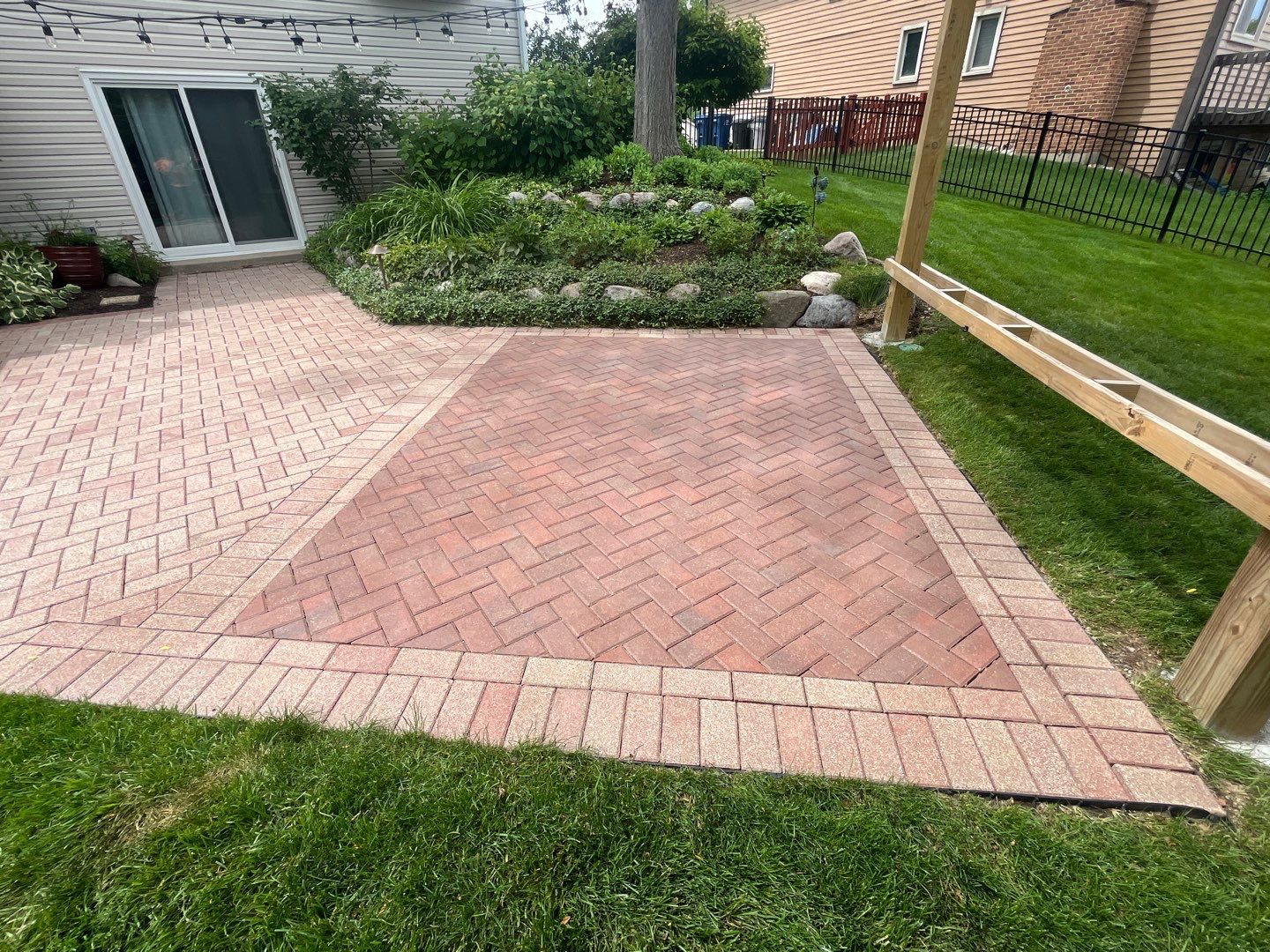 Brick Paver Repair, Cleaning, and Sand Stabilization by Northern Power Washing LLC.