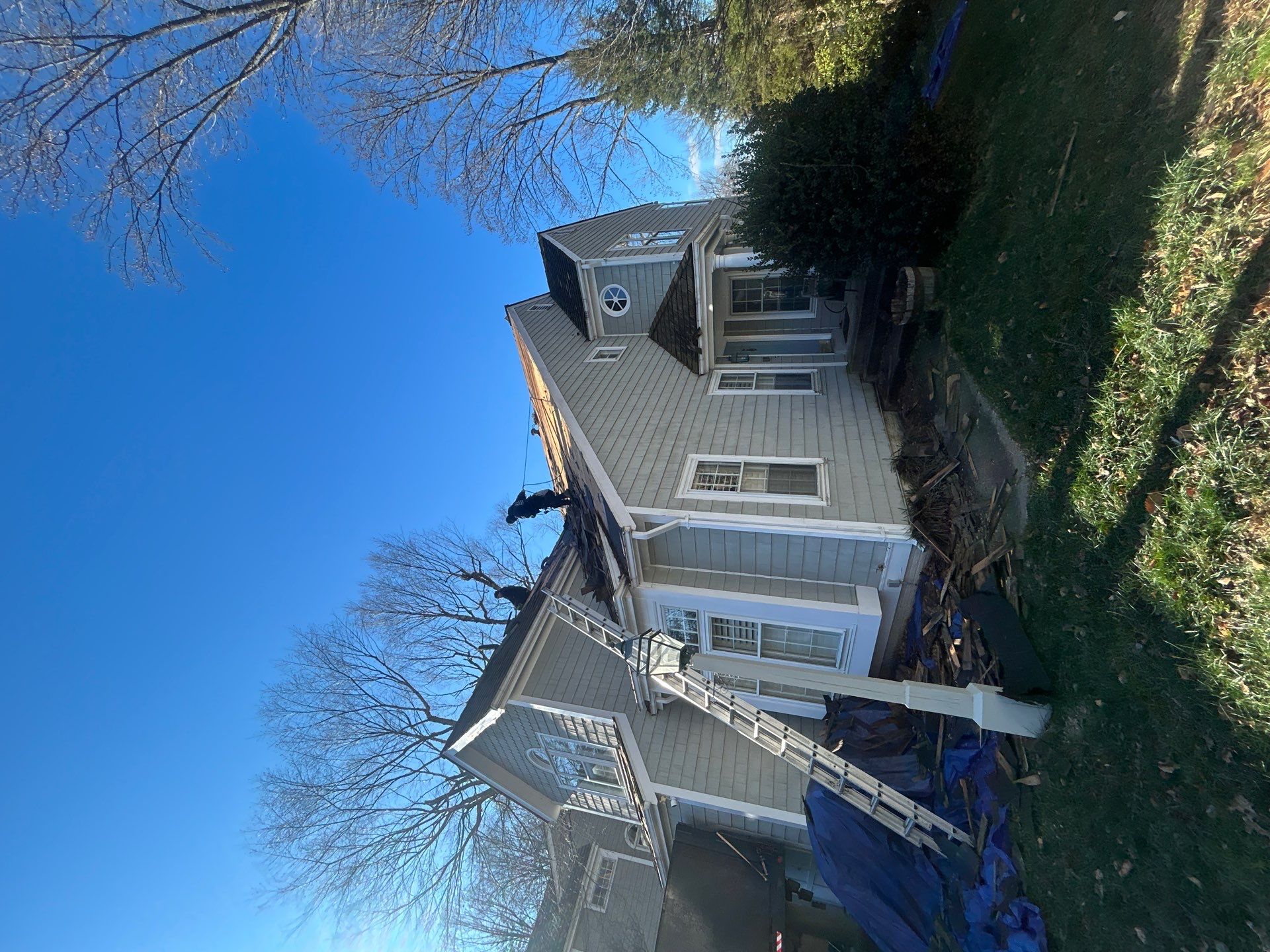 Reston :  Residential Roof Replacement with Brava Synthetic Cedar Shake Class C Natural  by RM Banning, Inc.