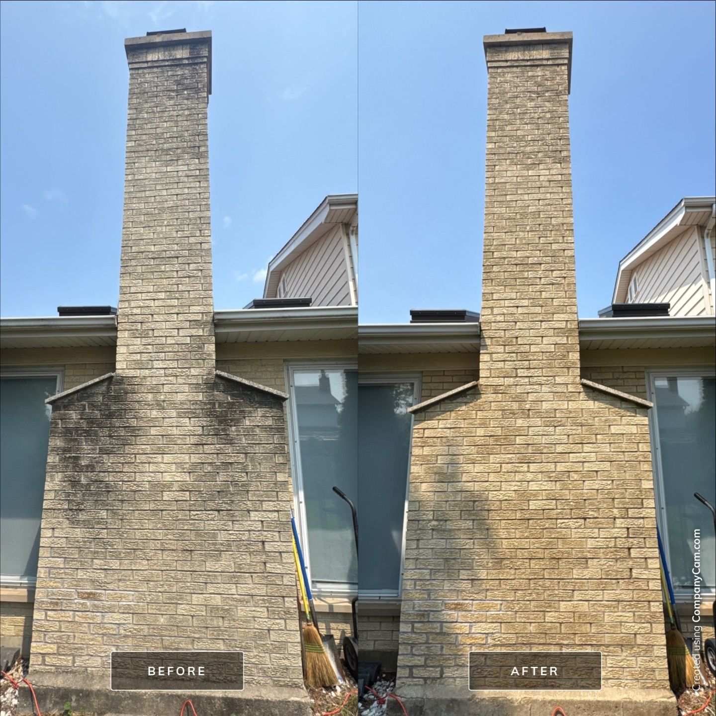 Project in Arlington Heights by Simmons Power & Soft Washing