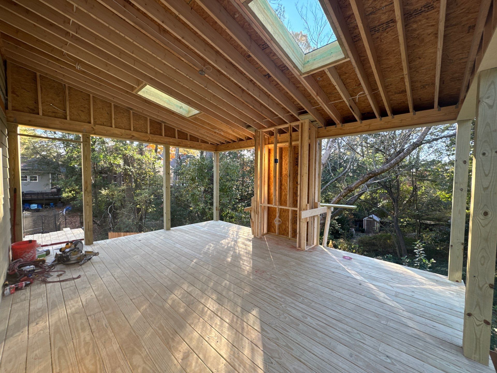 Atlanta Multi-Level Deck and Custom Screened-In Porch Addition by Swift Home Renovations