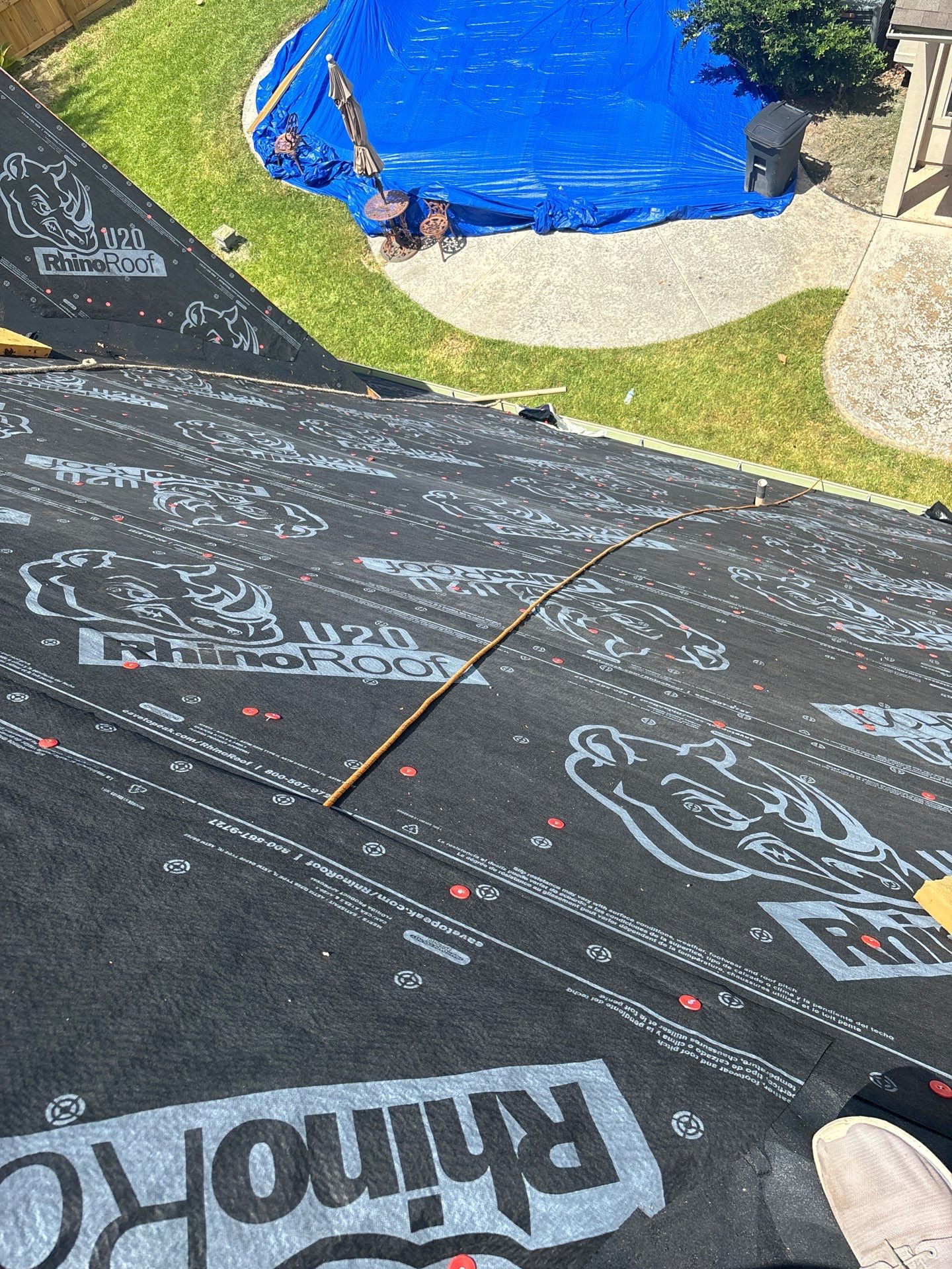 Residential Roofing Installation using Owen's Corning Duration (Lifetime) Shingles by Roof Repair Company