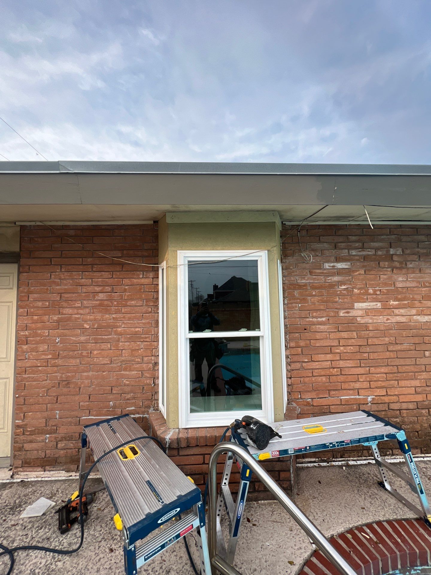 Windows in Brick with a Bay Window by Bayfront Roofing and Construction