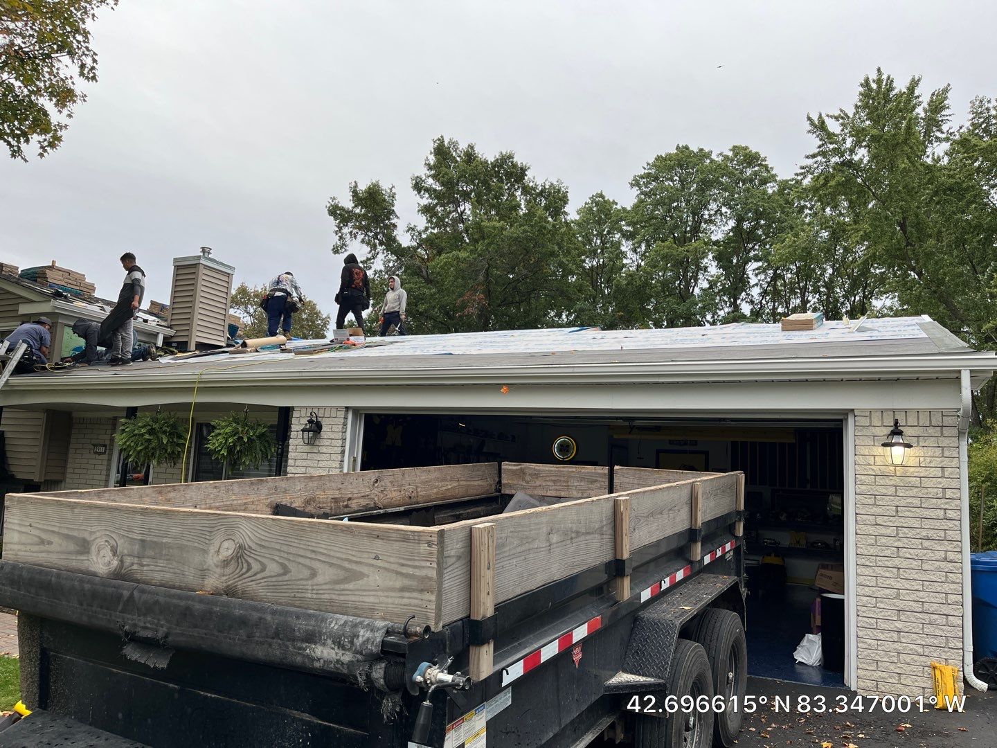 Roof Replacement using CertainTeed Landmark by 180 Contractors