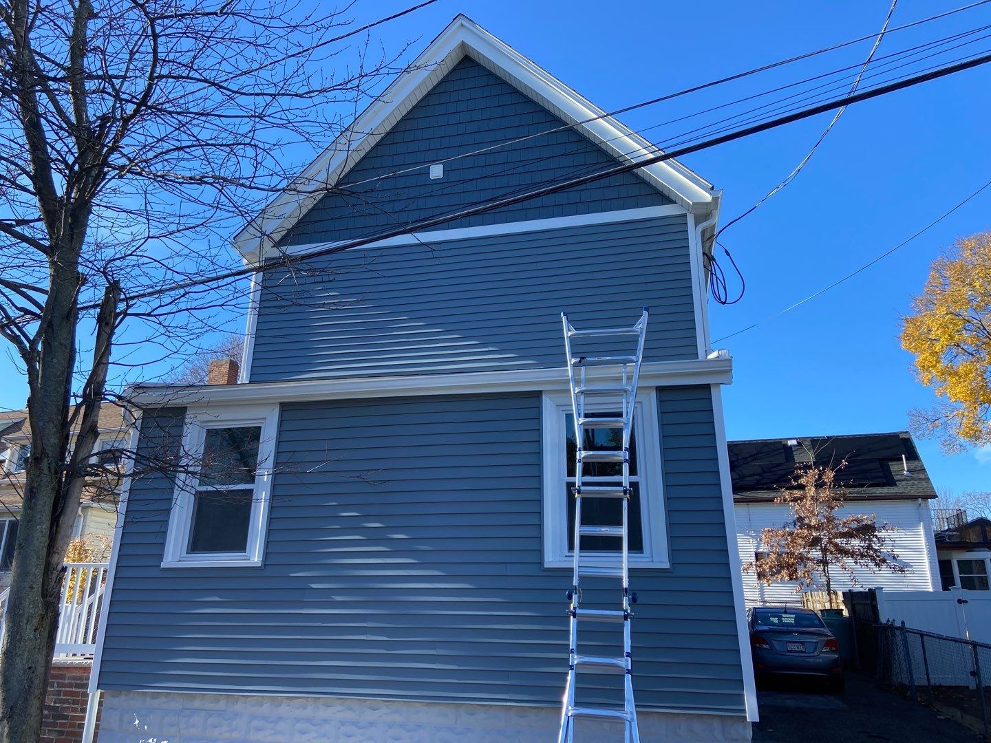 Siding Repair using CertianTeed Monogram  by Sensible Home Solutions