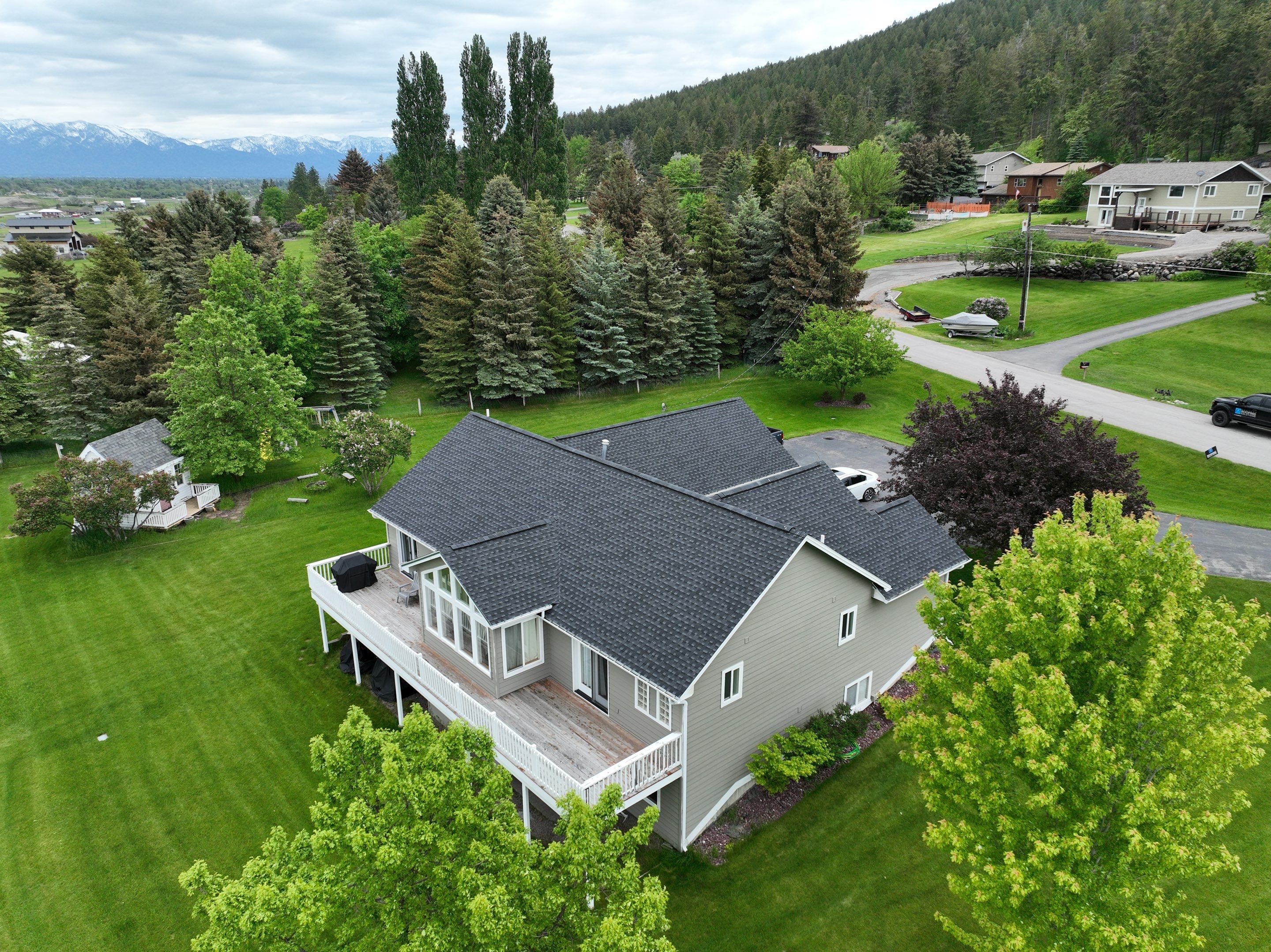 GAF Timberline HDZ - Charcoal by Montana Roofing Solutions