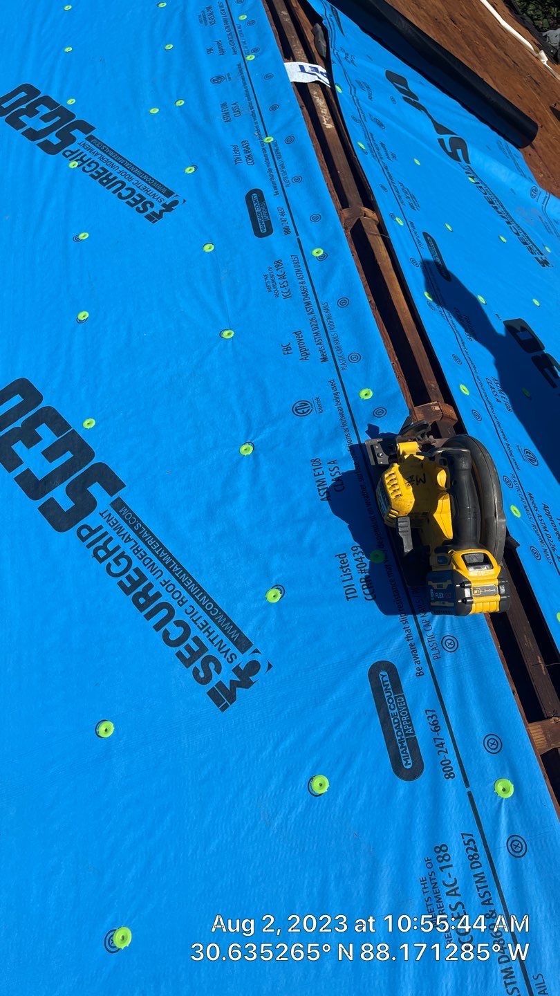 Residential Roofing Installation using Roof Replacement by American Roofing & Construction LLC