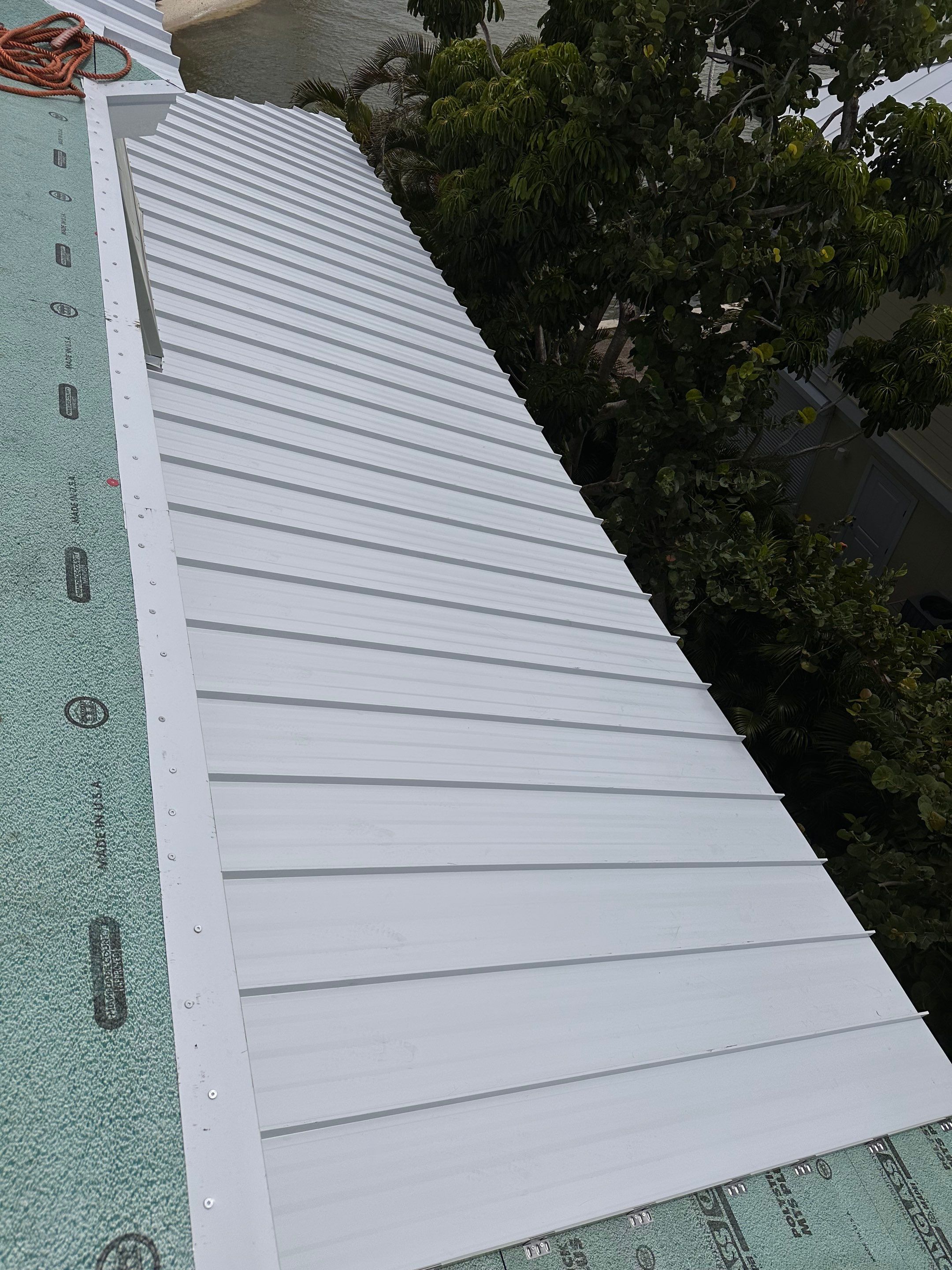 Sanibel Island Standing Seam Roof Replacement by Four Peaks Roofing