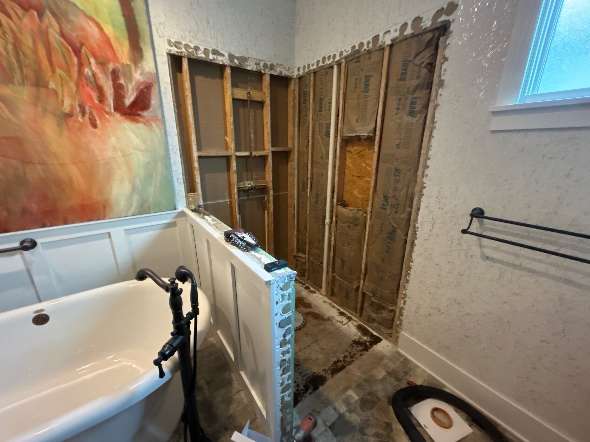 Shower Remodel by Footprints Floors Kentucky