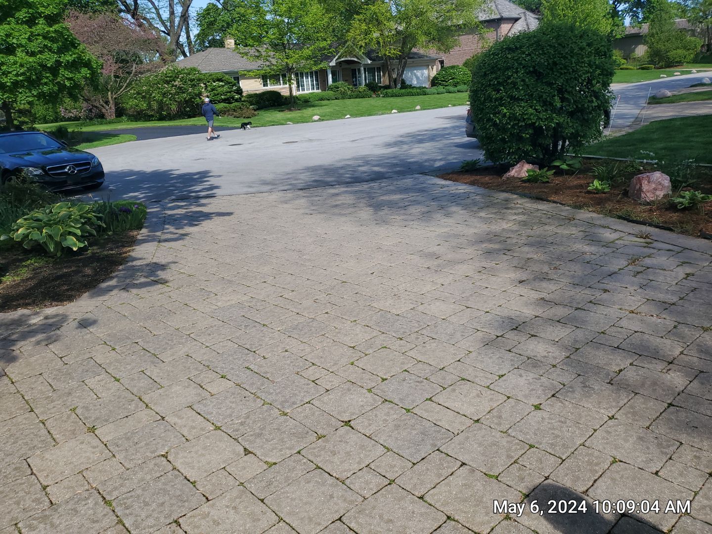 Brick paver clean, sand and seal.  using Surebond SB-1300 by Northern Power Washing LLC.