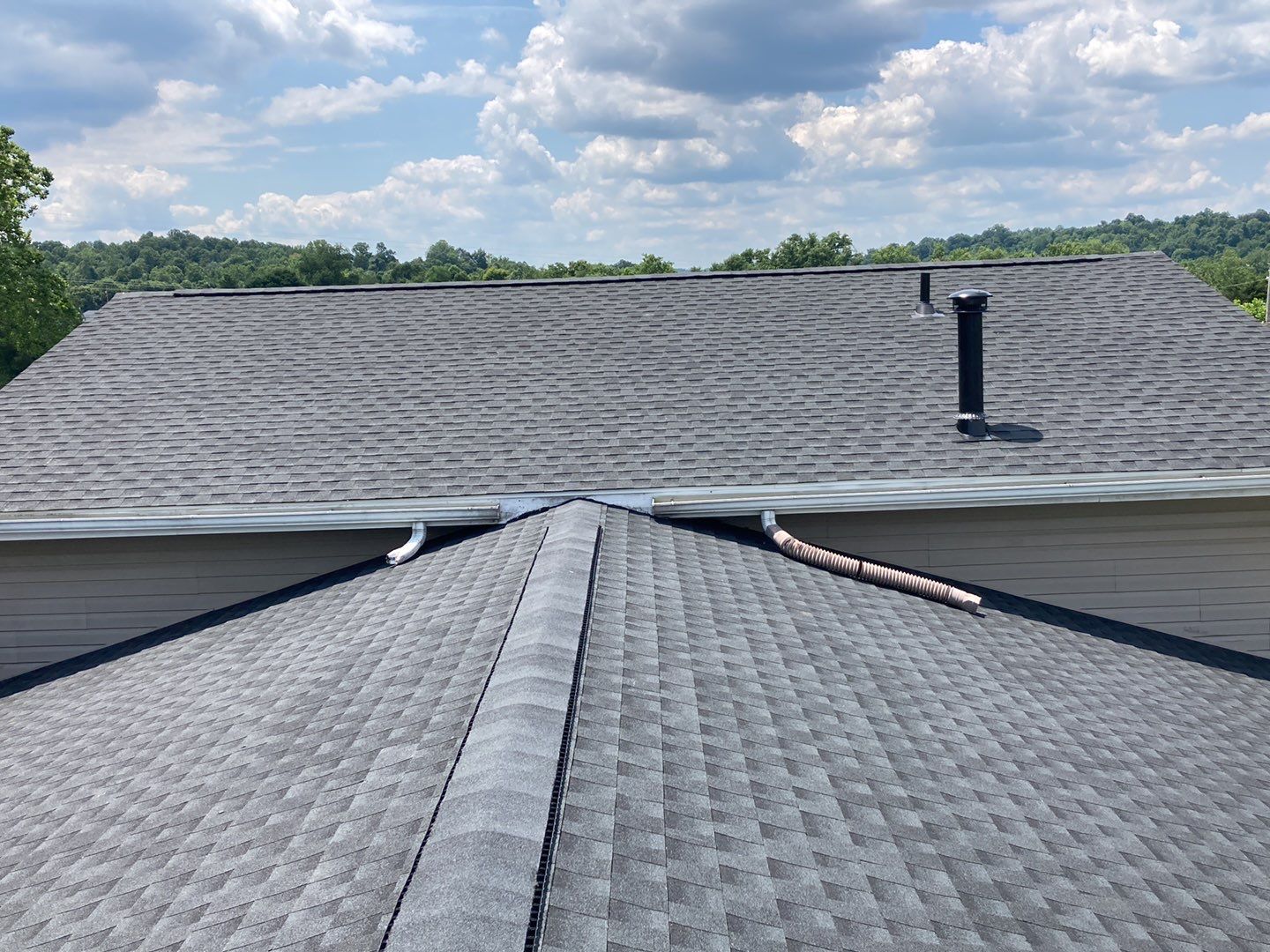 Residential Roofing Installation using GAF Timberline HDZ, Charcoal by Rainstoppers Roofing