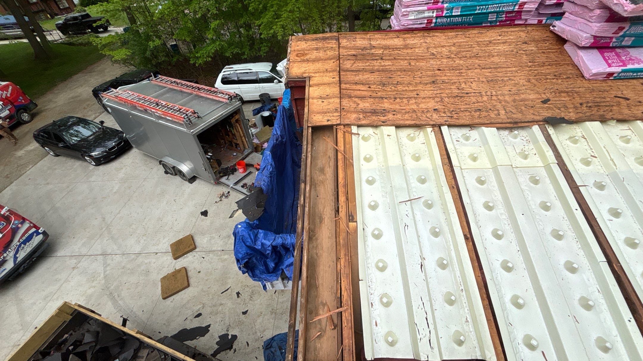 Roof Replacement using Owens Corning Storm Cloud by 180 Contractors