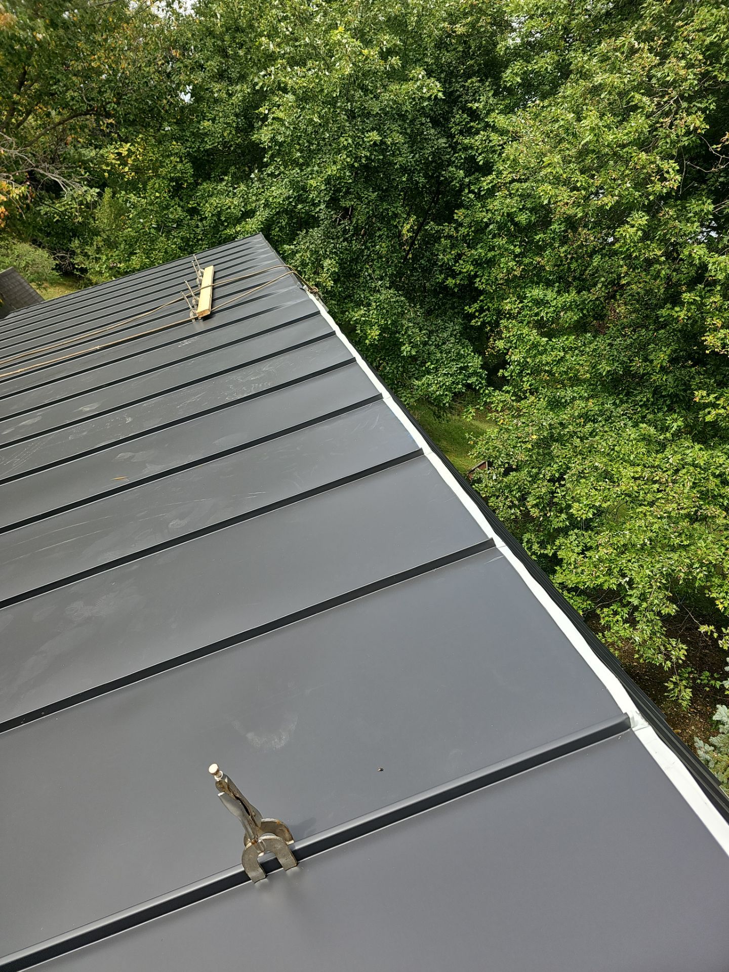 Metal Roof and Gutter Replacement by Winchester Roofing