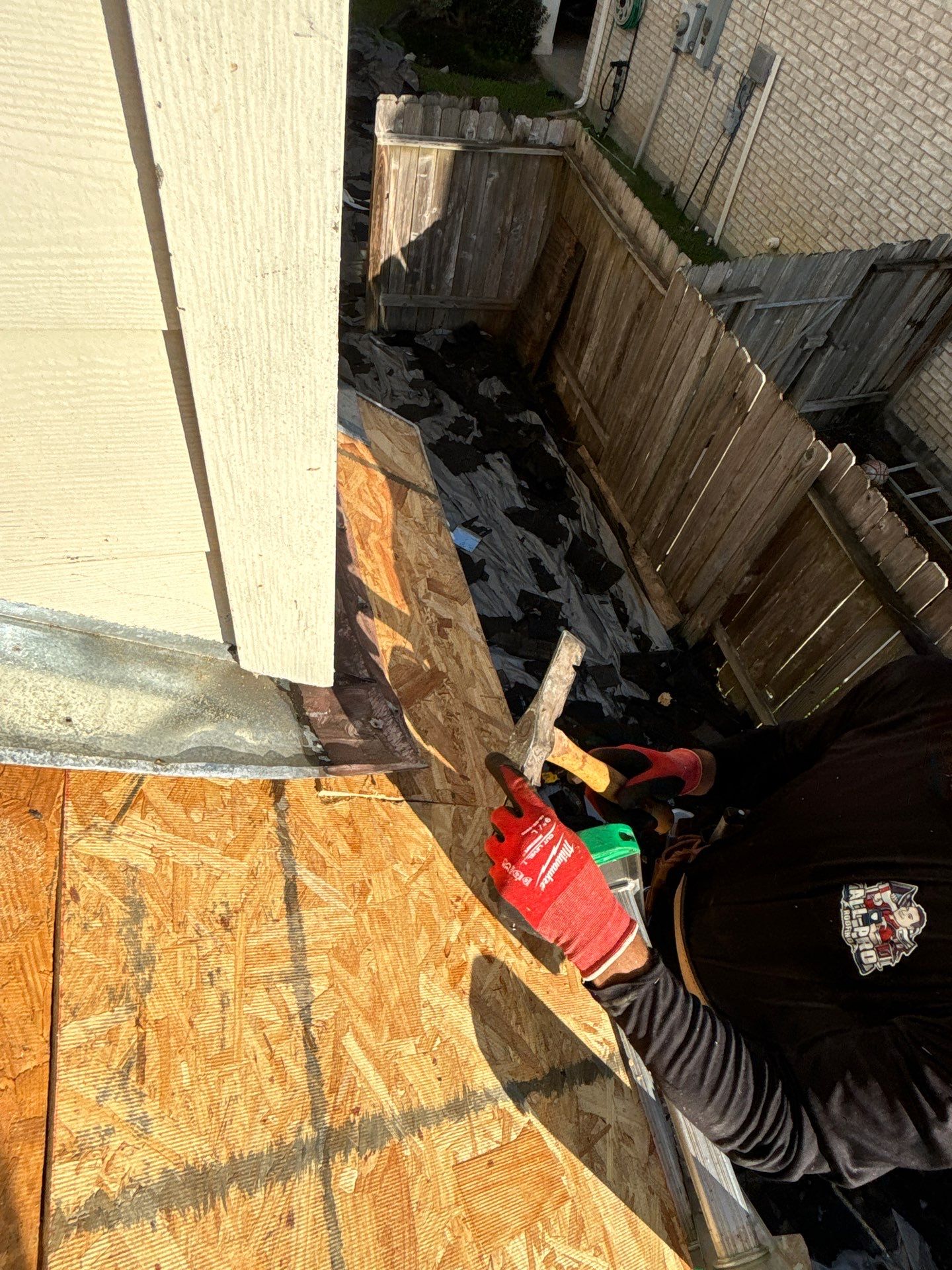 Residential Roofing Installation using Owen's Corning Duration (Lifetime) Shingles by Roof Repair Company