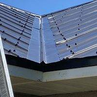 24ga 5V Crimp Dark Bronze  by Total Roofing System The Metal Roof Experts
