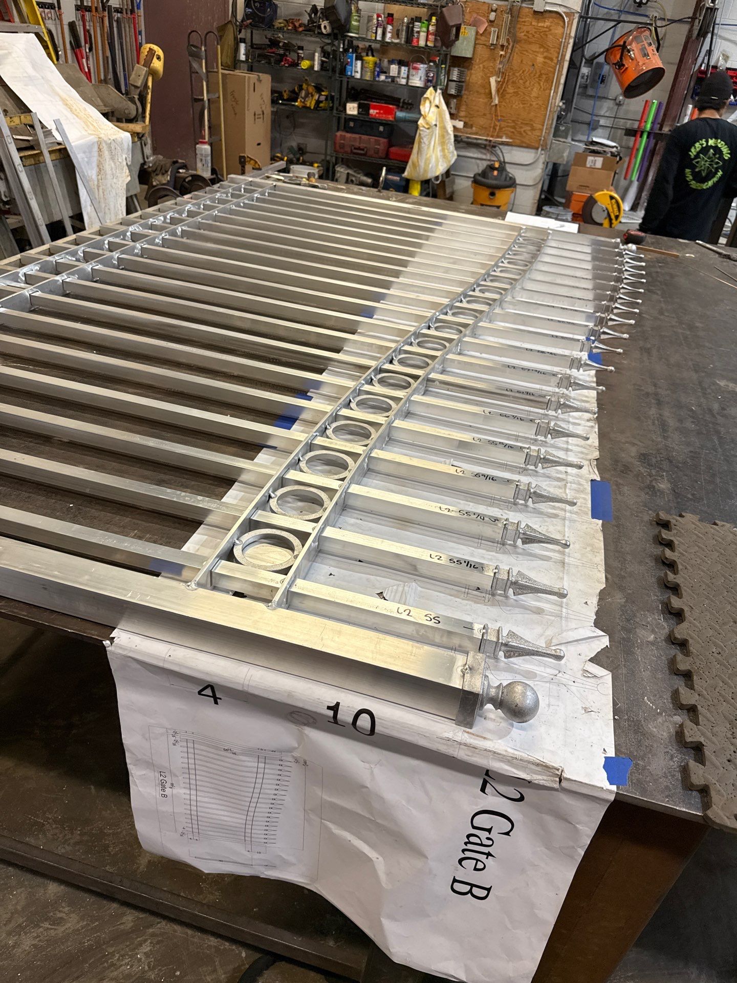 Ocean Shores Condo Gates by Gregory Sandstrom