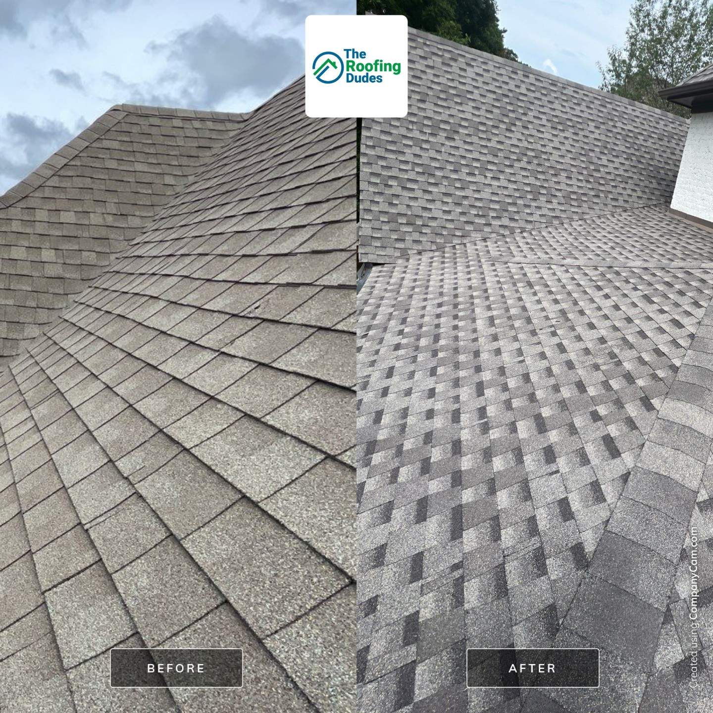 Residential Roofing Installation using Architectural Shingles by The Roofing Dudes
