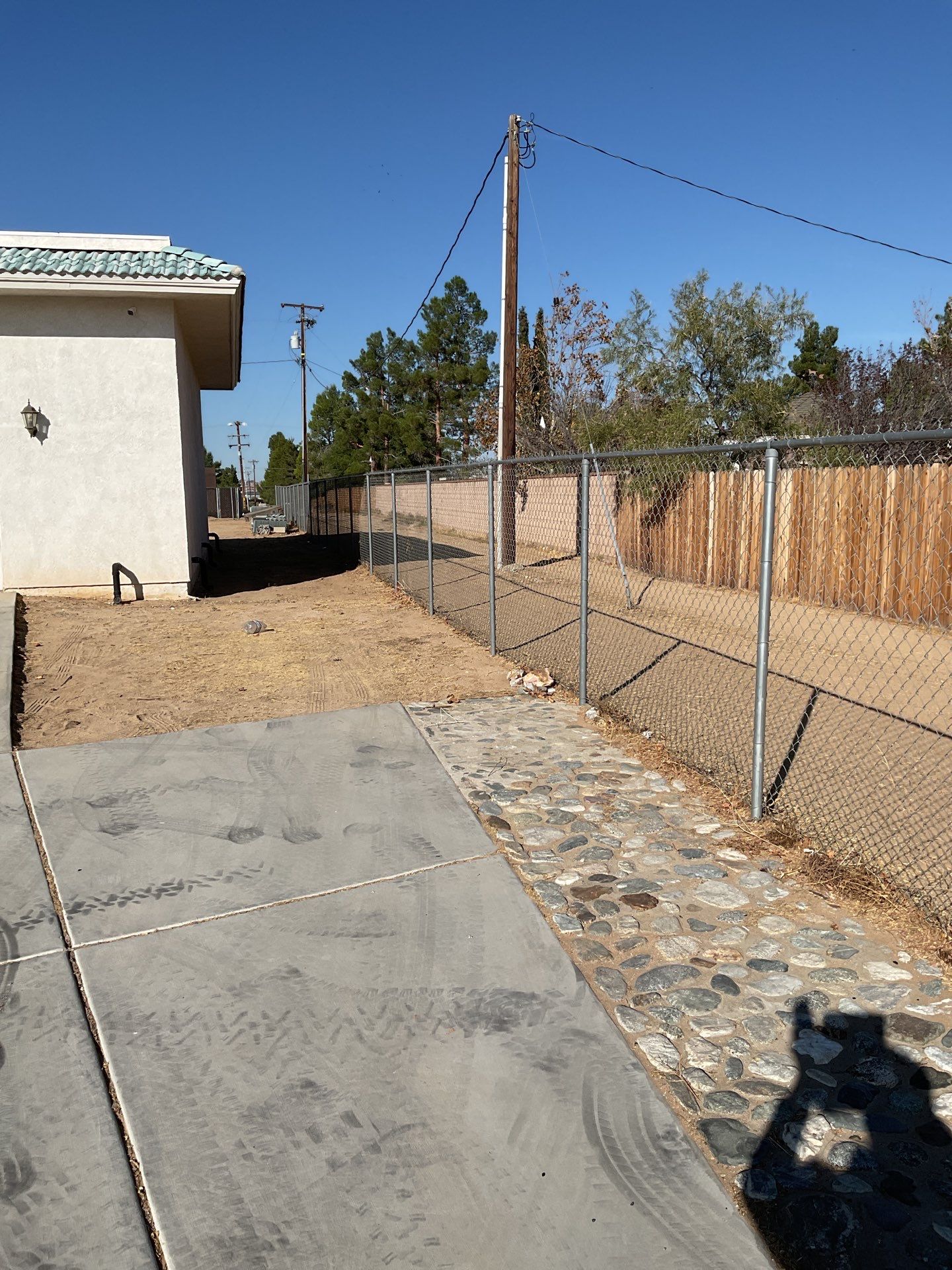 Fence Installation using Ranch Style Vinyl by Fence Guys Inc. 