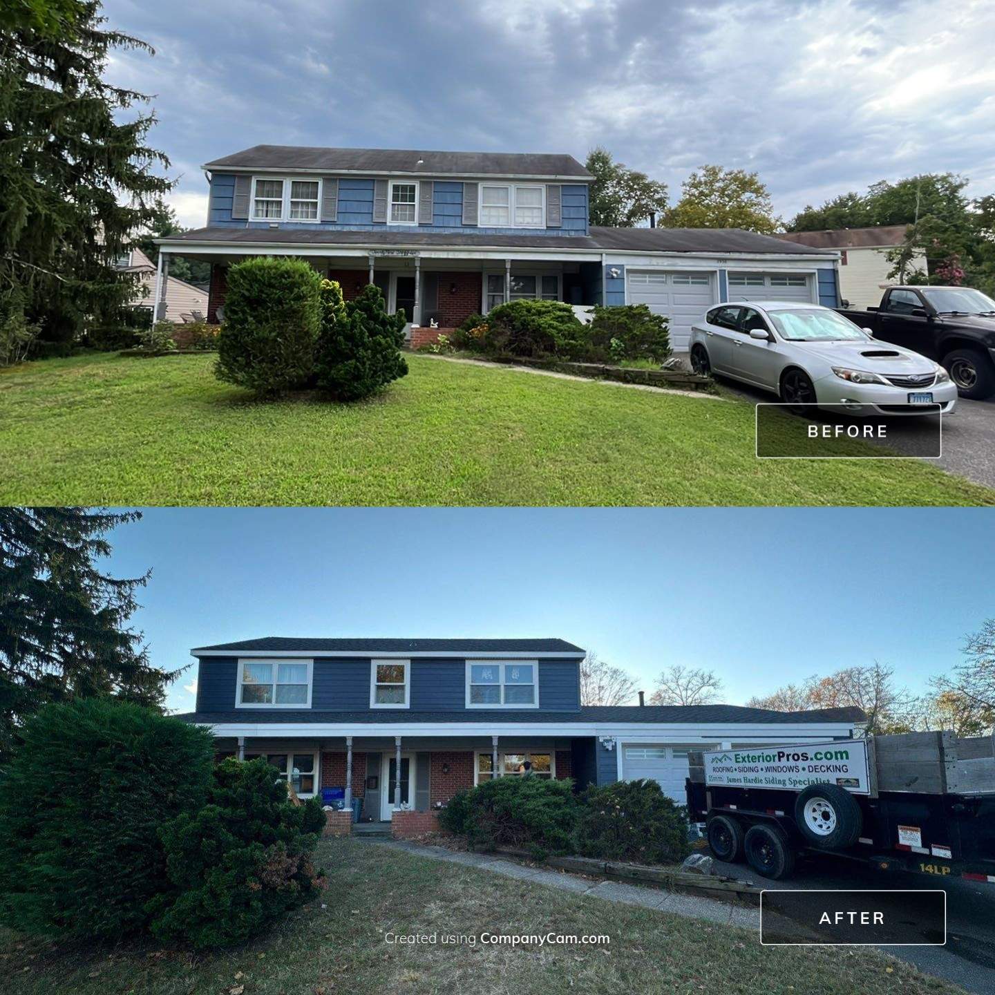 Siding Installation using JH Plank Select Cedarmill Eased Edge by ExteriorPros