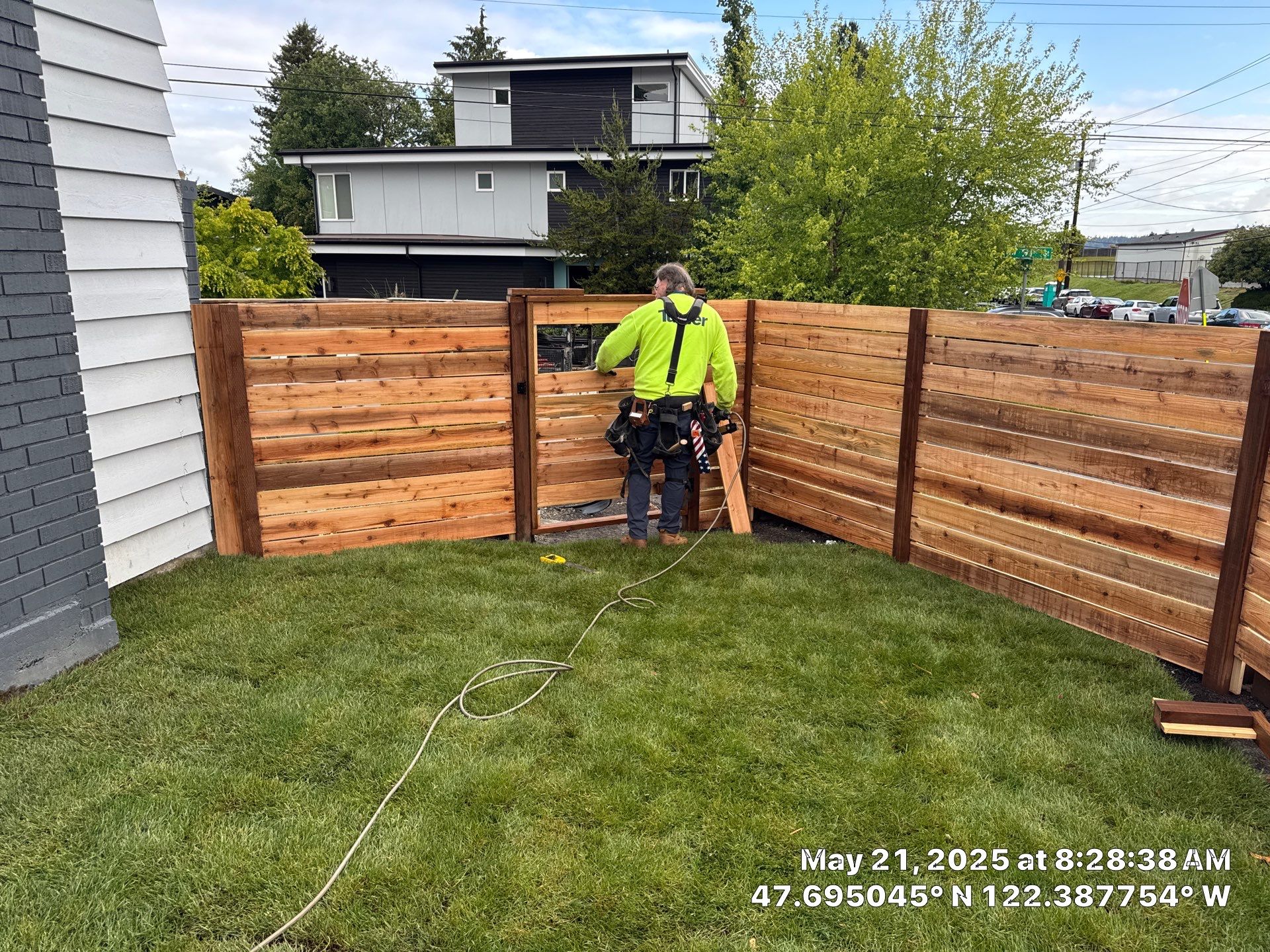 Retaining Wall & Fence Installation  by Jireh Asphalt & Concrete Inc 