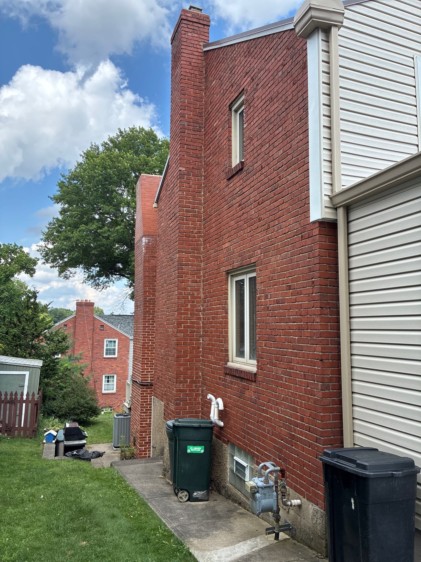 Full Vinyl Siding Renovation and Trim Installation in Mt Lebanon by Ideal Siding Pittsburgh